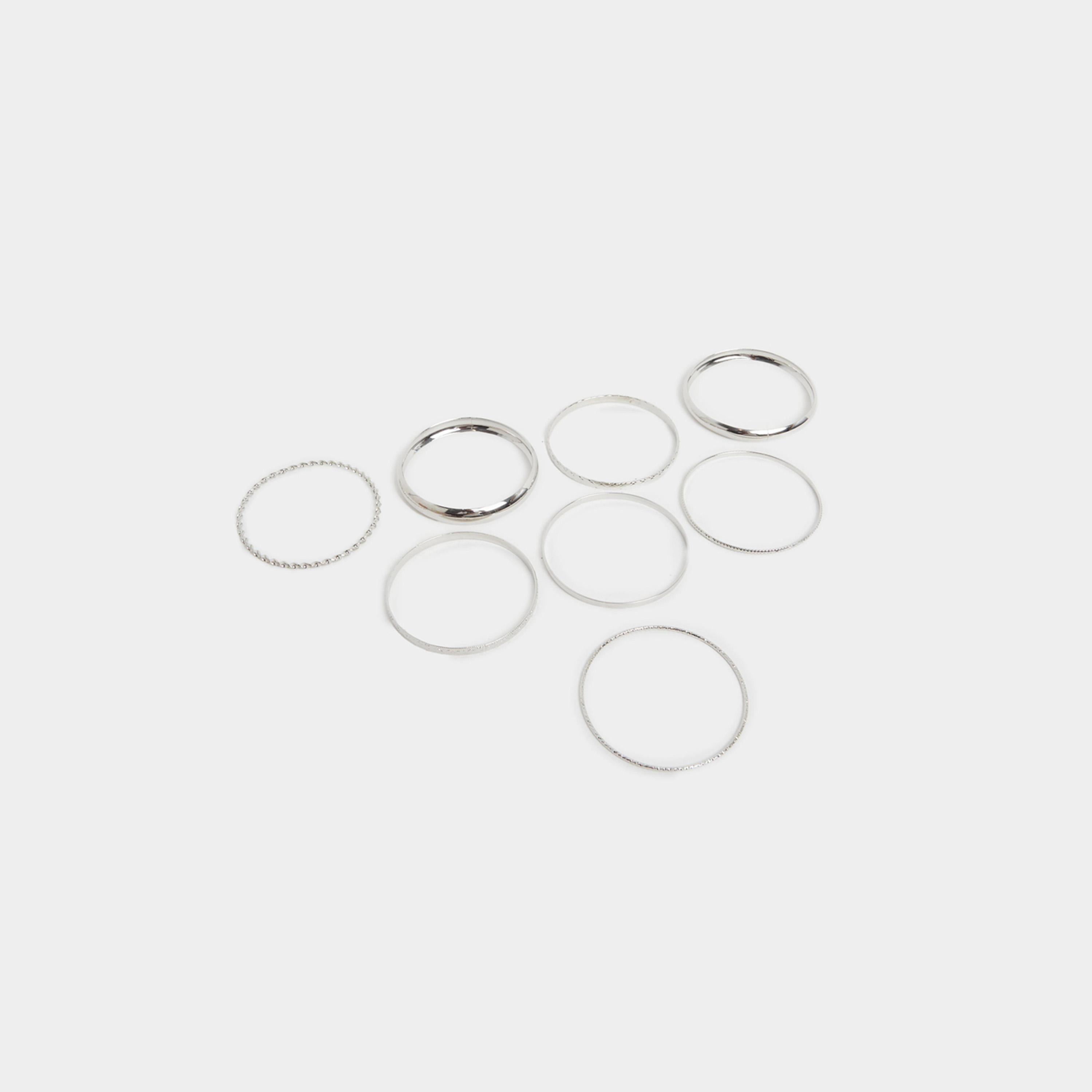 ستايلي - مجموعة من 8 أساور منقوشة-women-watchesandjewellery-jewellery-banglesandbracelets-image-1