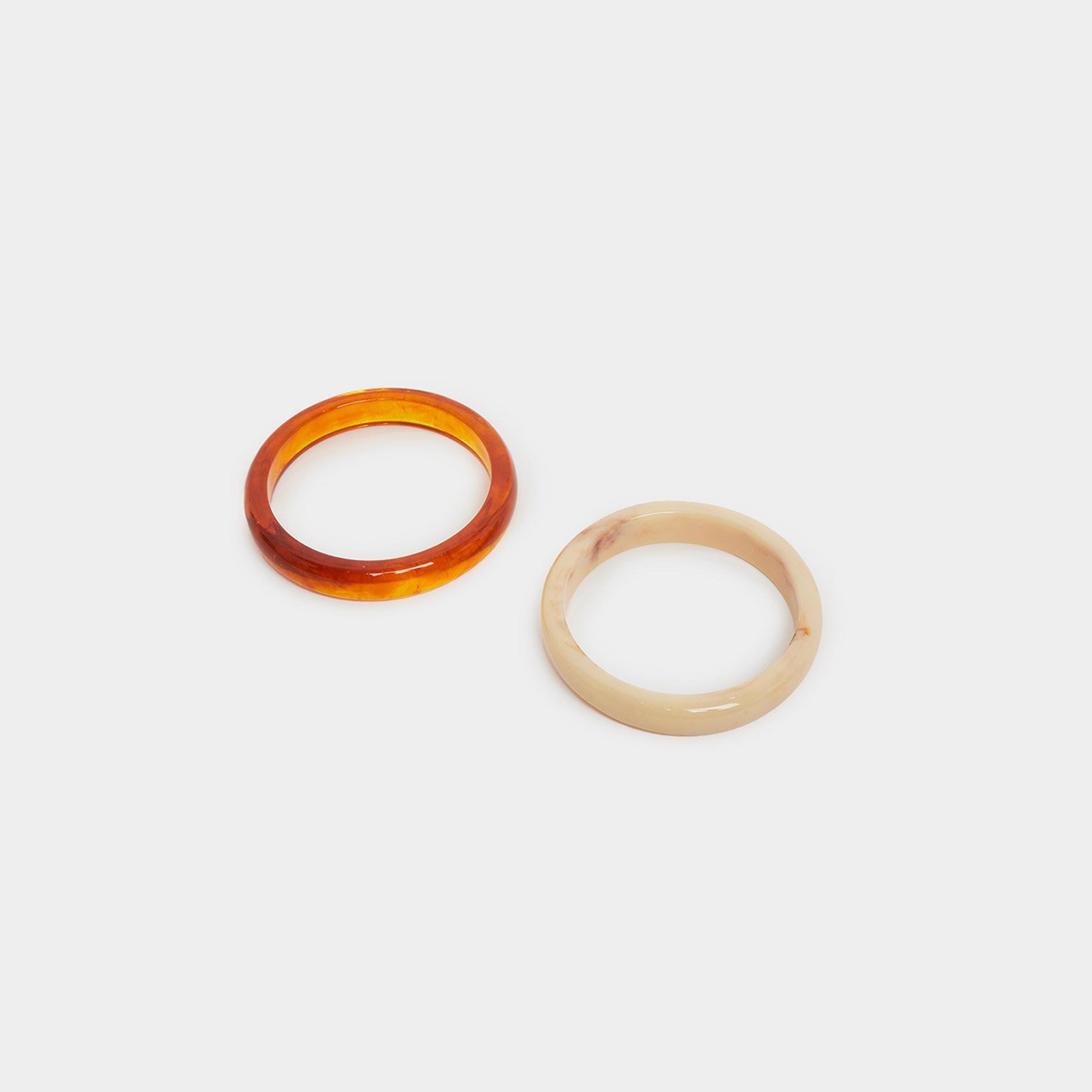 Styli Set of 2 - Tortoise Bangles-women-watchesandjewellery-jewellery-banglesandbracelets-image-2