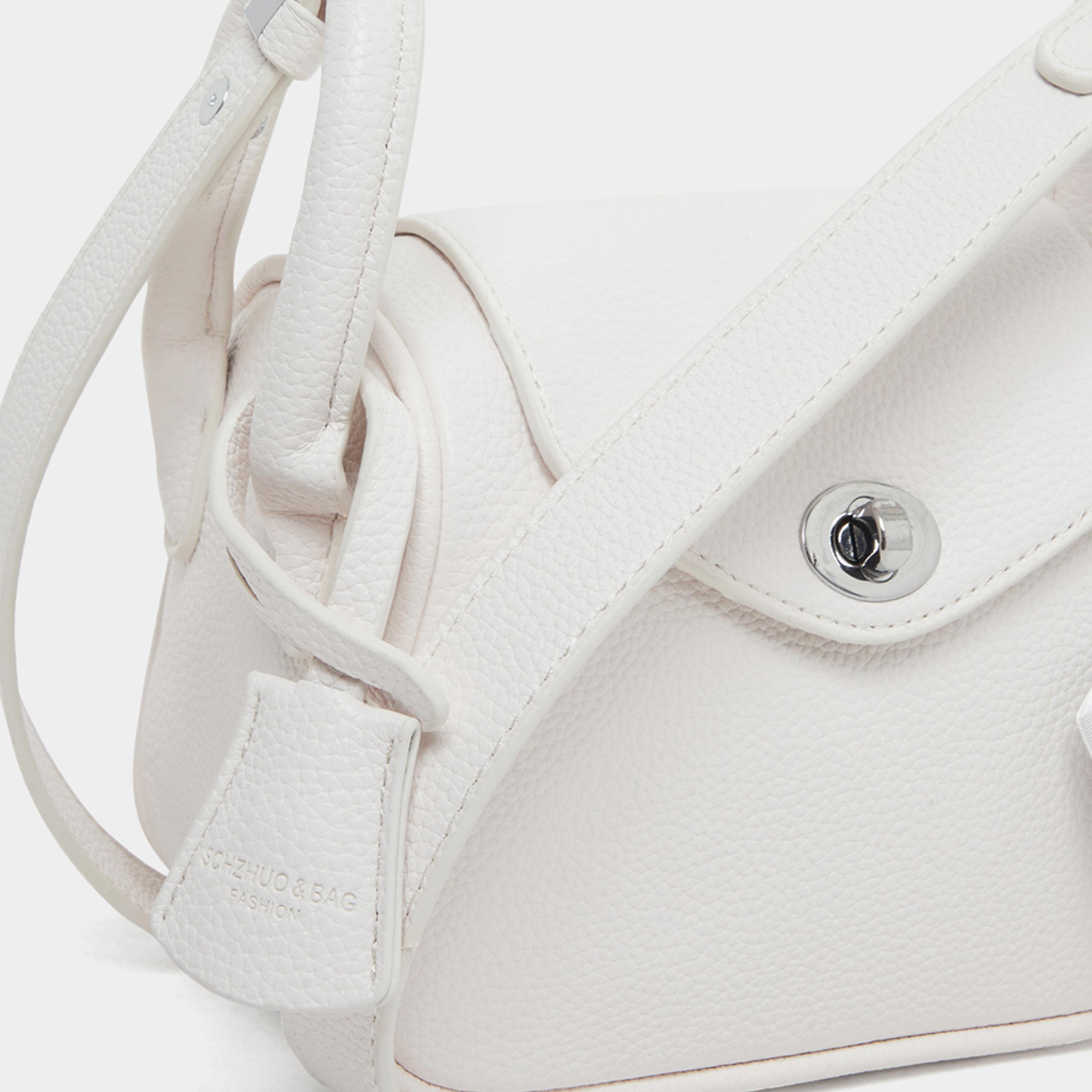Styli White Crossbody Bag with Scarf-women-bagsandwallets-handbags-image-5