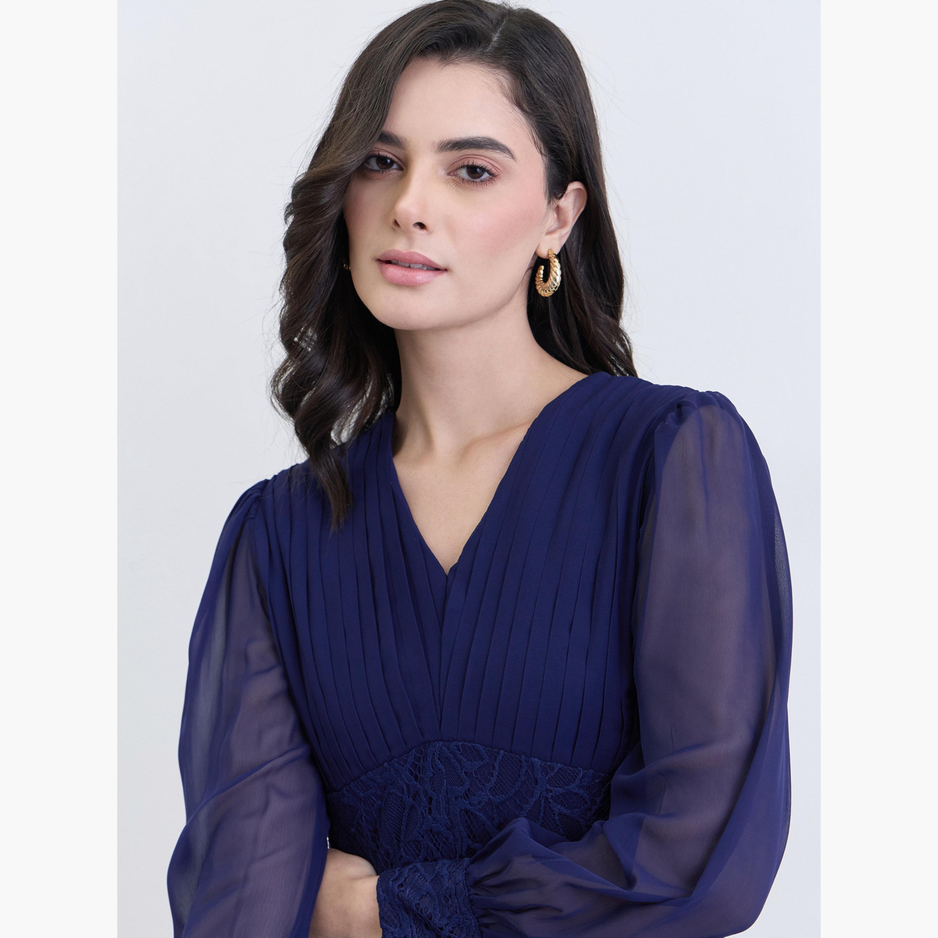 طقم قميص بأزرار وبنطلون-women-clothing-dresses-image-4