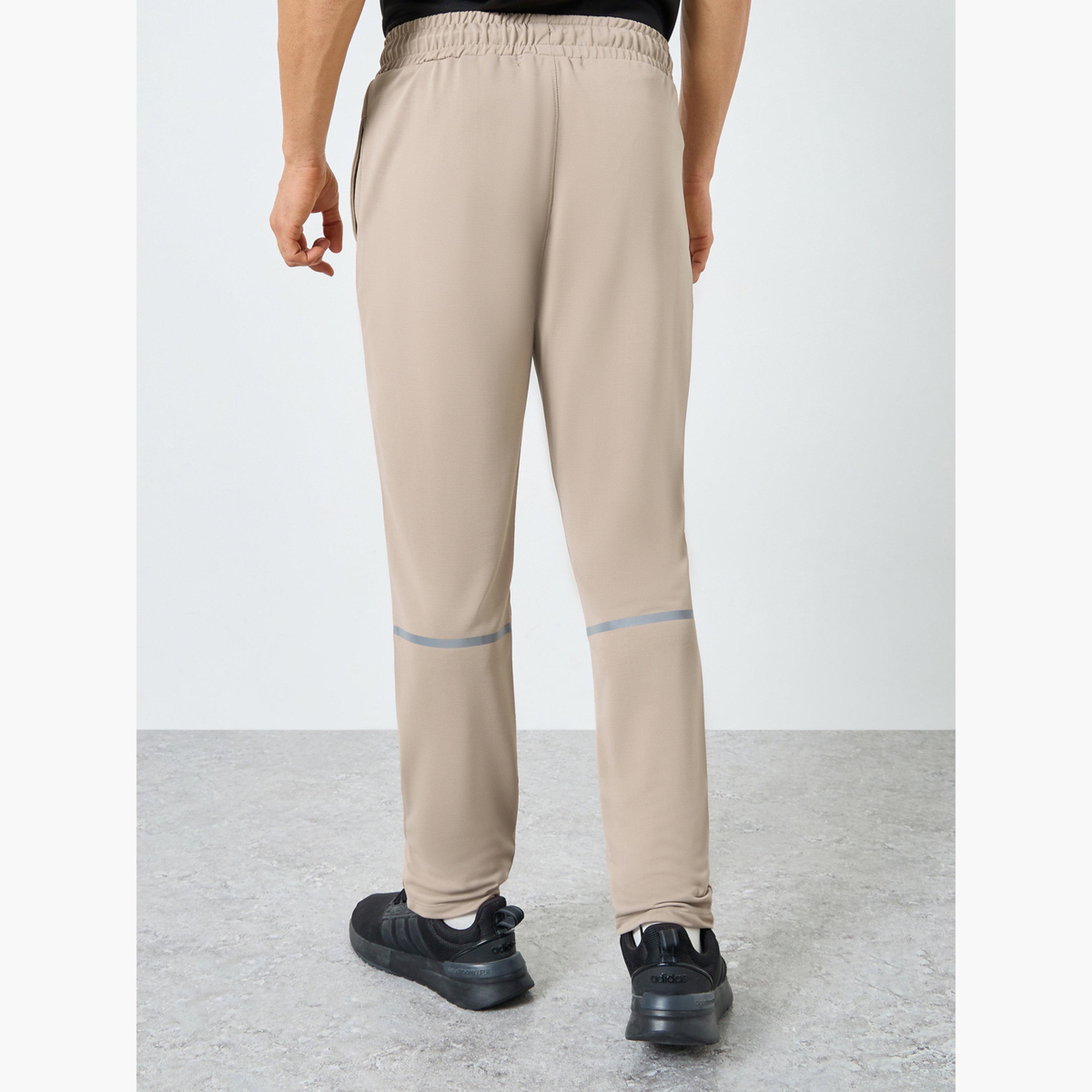 Styli Men Khaki Slim Fit Joggers-men-clothing-sportswearandactivewear-bottoms-joggers-image-4