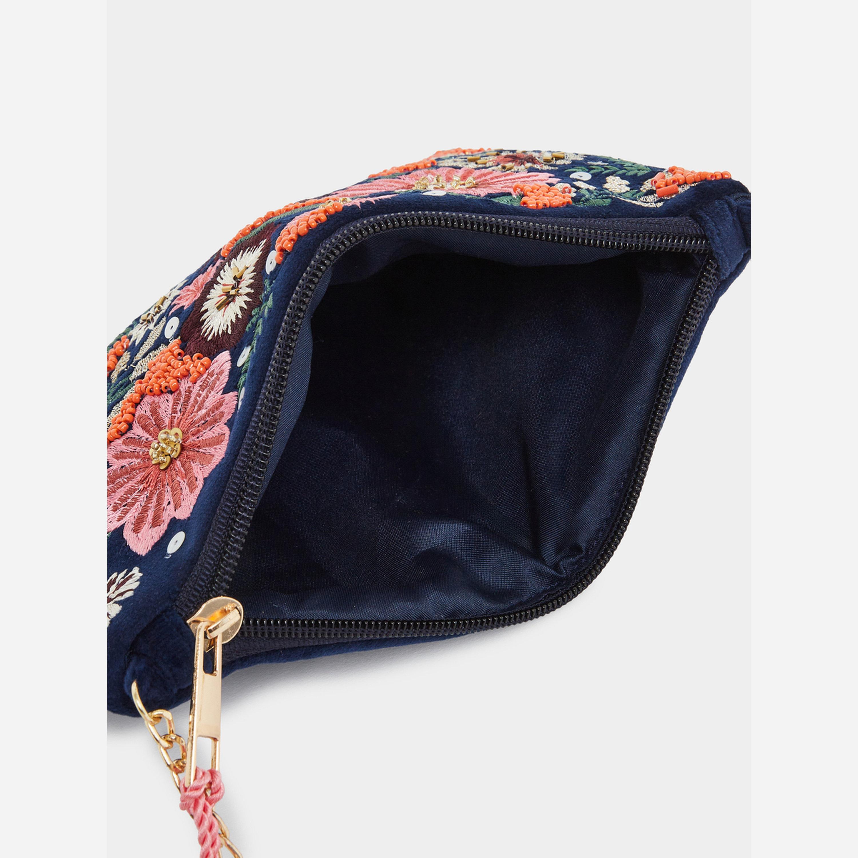 Styli Beaded Clutch with Chain Strap-women-bagsandwallets-handbags-image-3