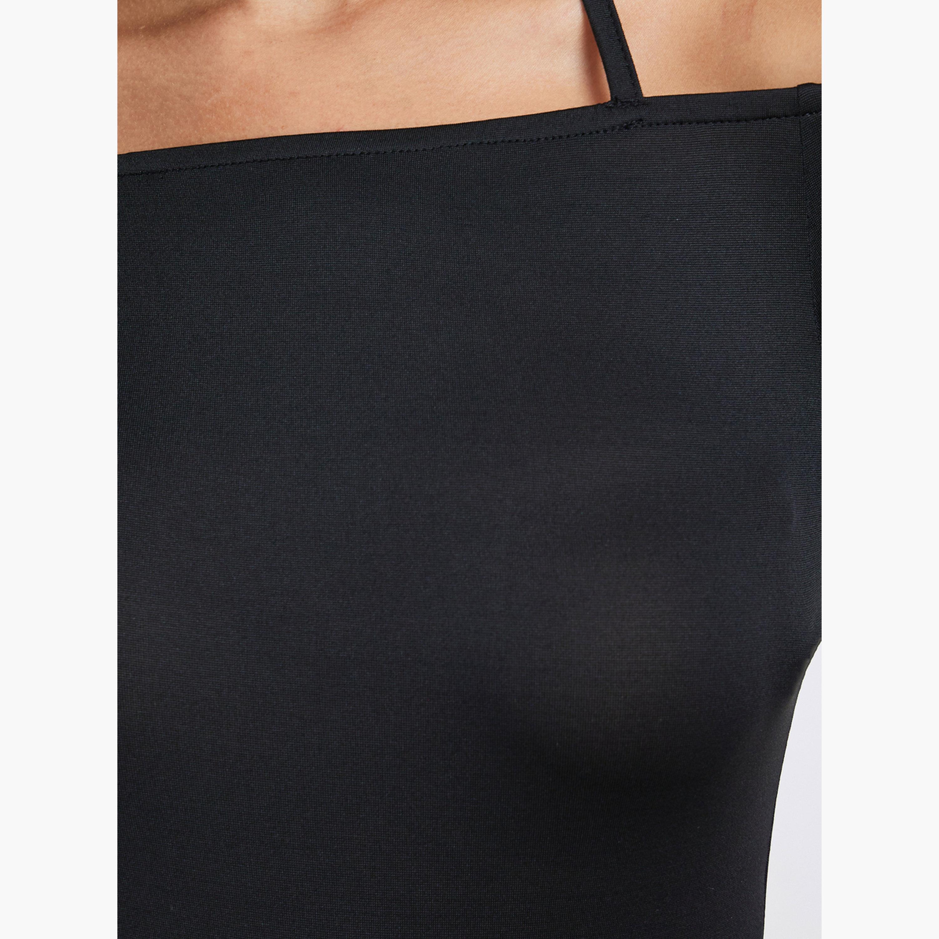 Take Two Black Long Sleeve Halter Neck Bodysuit-women-clothing-shirtsandblouses-blouses-image-4