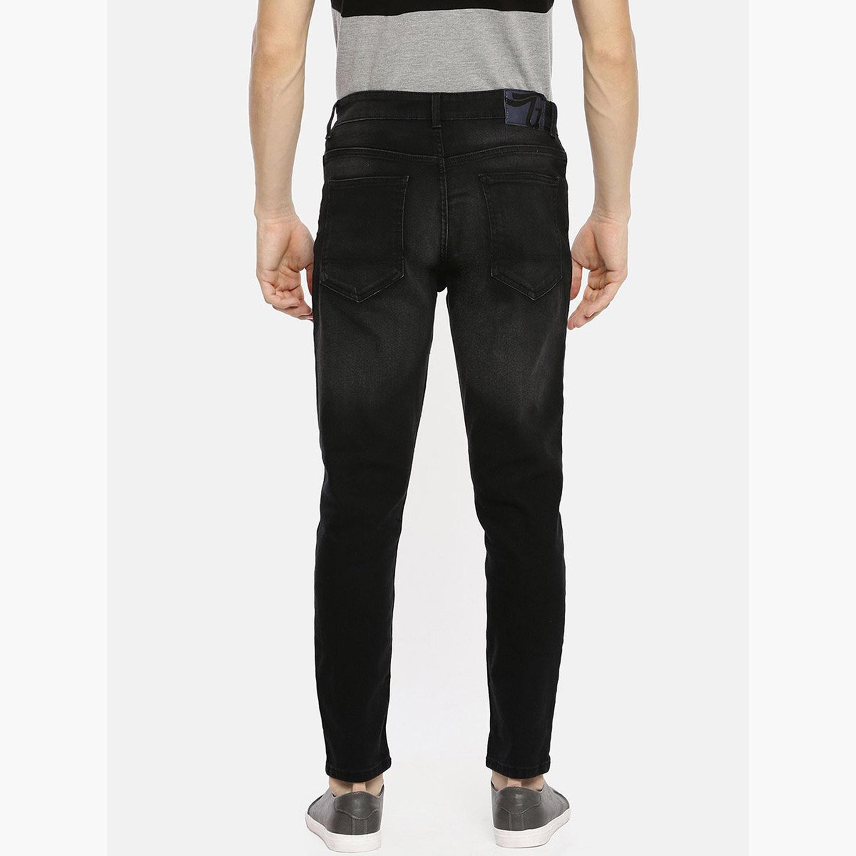 ذا انديان كراج كو × ستايلي - بنطال جينز للرجال تصميم ضيق وخصر متوسط-men-clothing-bottoms-jeans-image-3