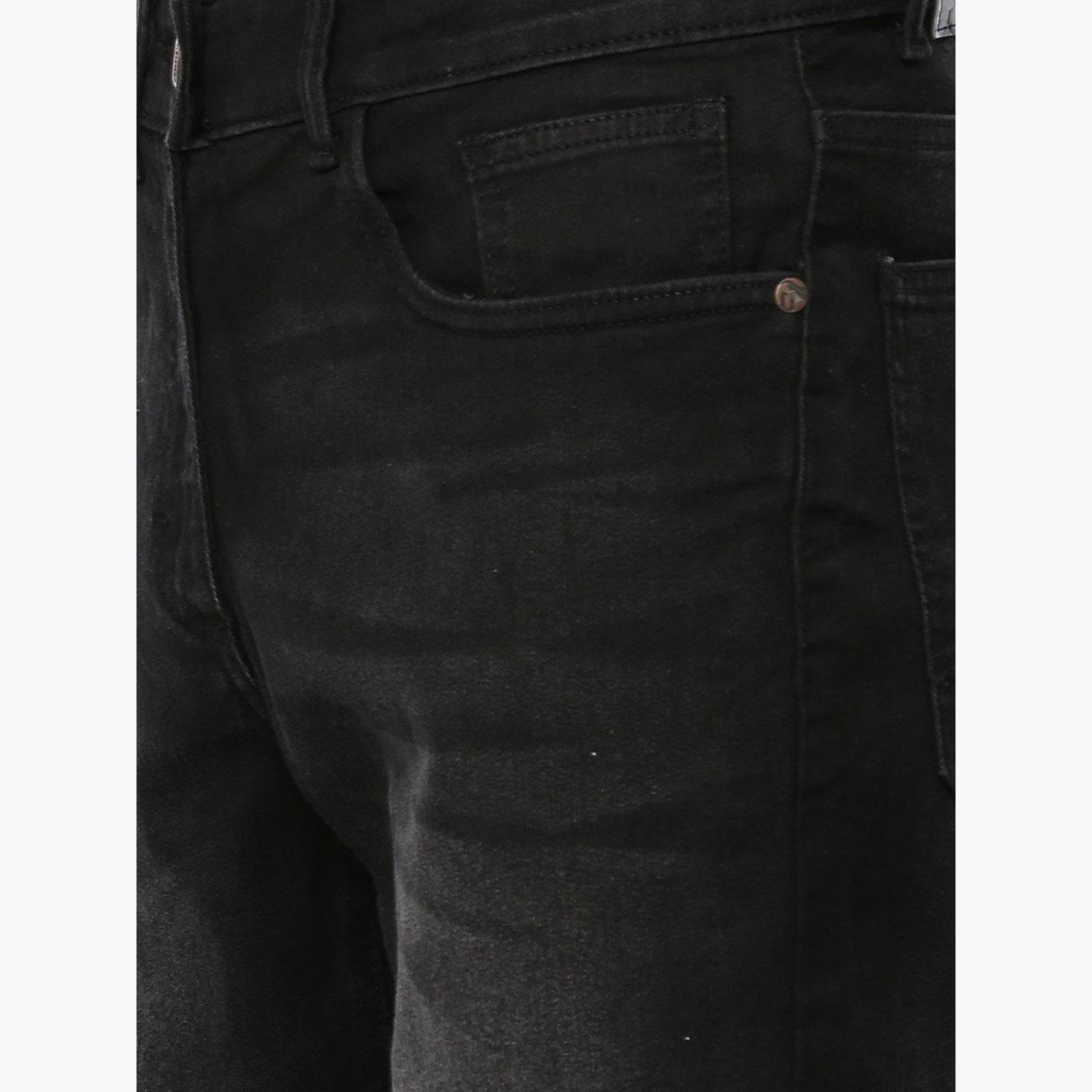 ذا انديان كراج كو × ستايلي - بنطال جينز للرجال تصميم ضيق وخصر متوسط-men-clothing-bottoms-jeans-image-4