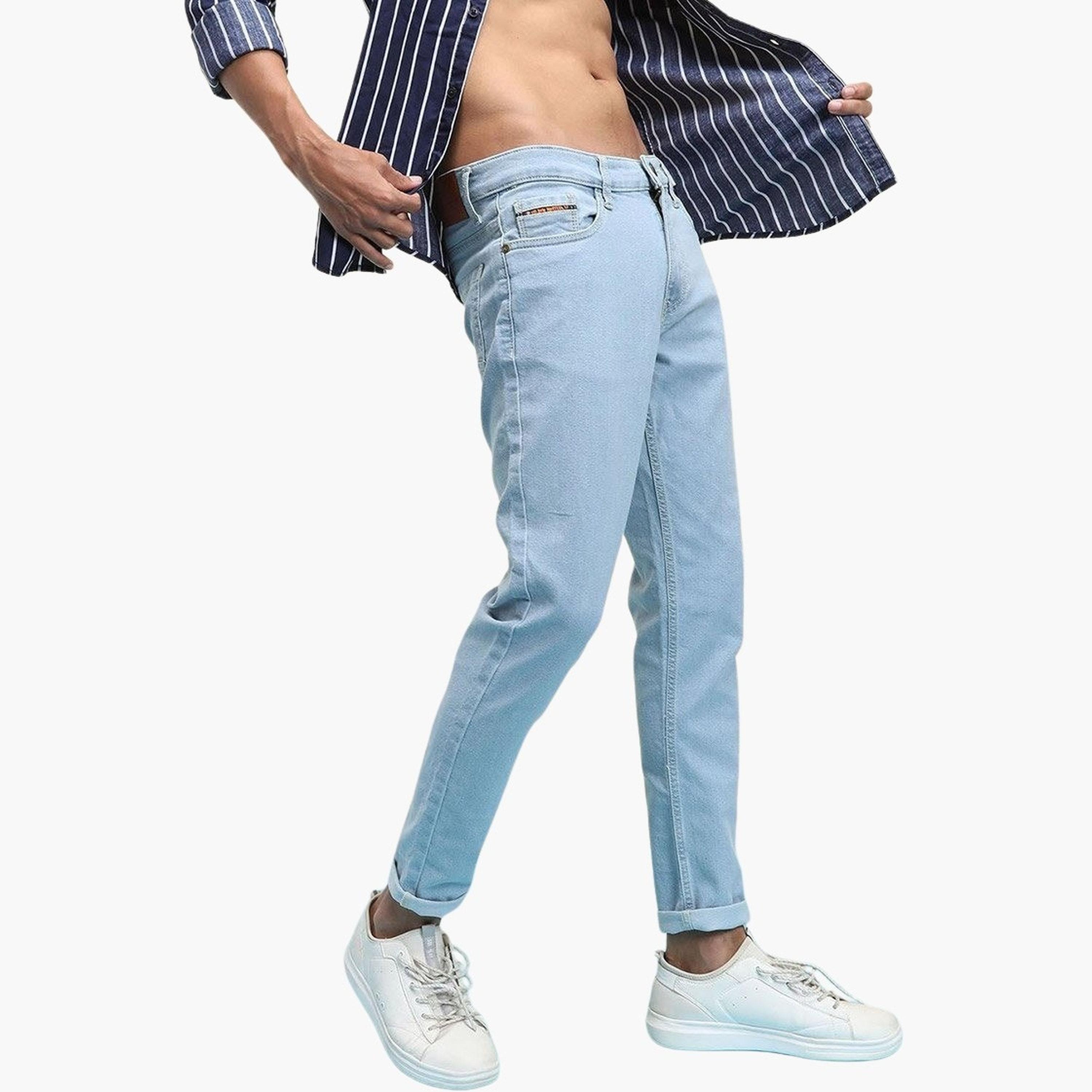 The Indian Garage Co X Styli Men Mid Rise Slim Fit Jeans-men-clothing-bottoms-jeans-image-5