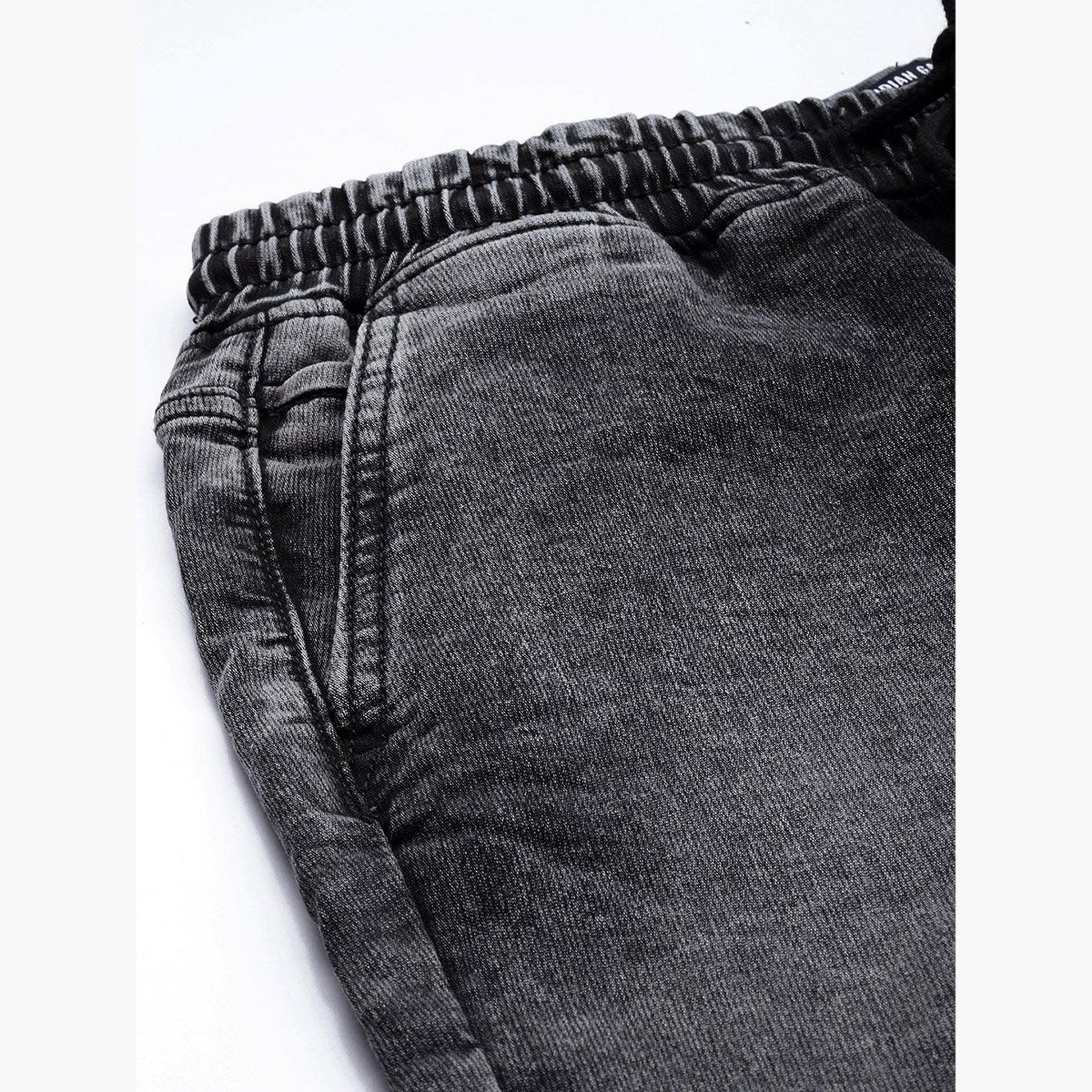ذا انديان كراج كو × ستايلي - بنطال جينز للرجال متوسط ​​الارتفاع بقص وحياكة-men-clothing-bottoms-jeans-image-6