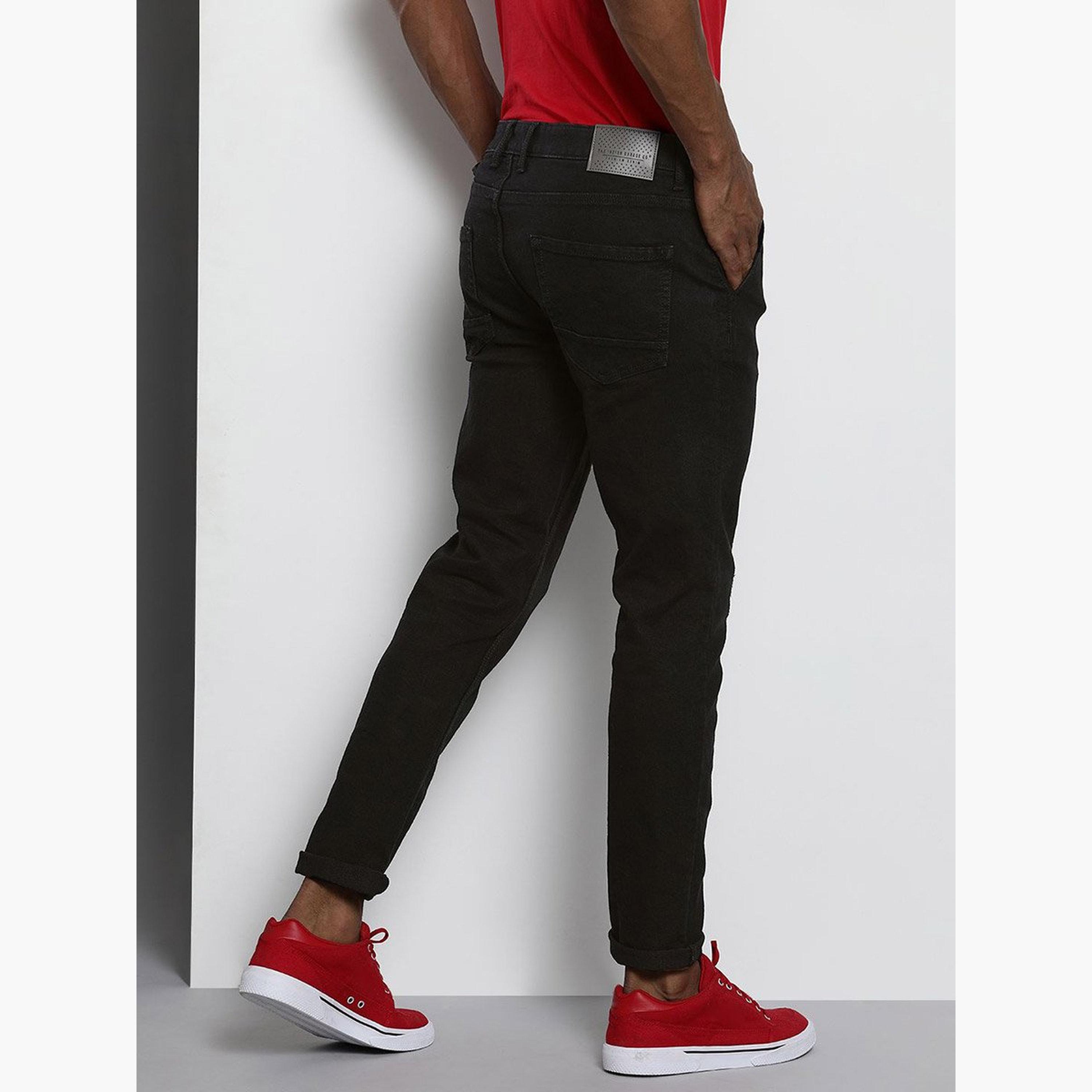The Indian Garage Co X Styli Men Mid Rise Light Distressed Jeans-men-clothing-bottoms-jeans-image-3