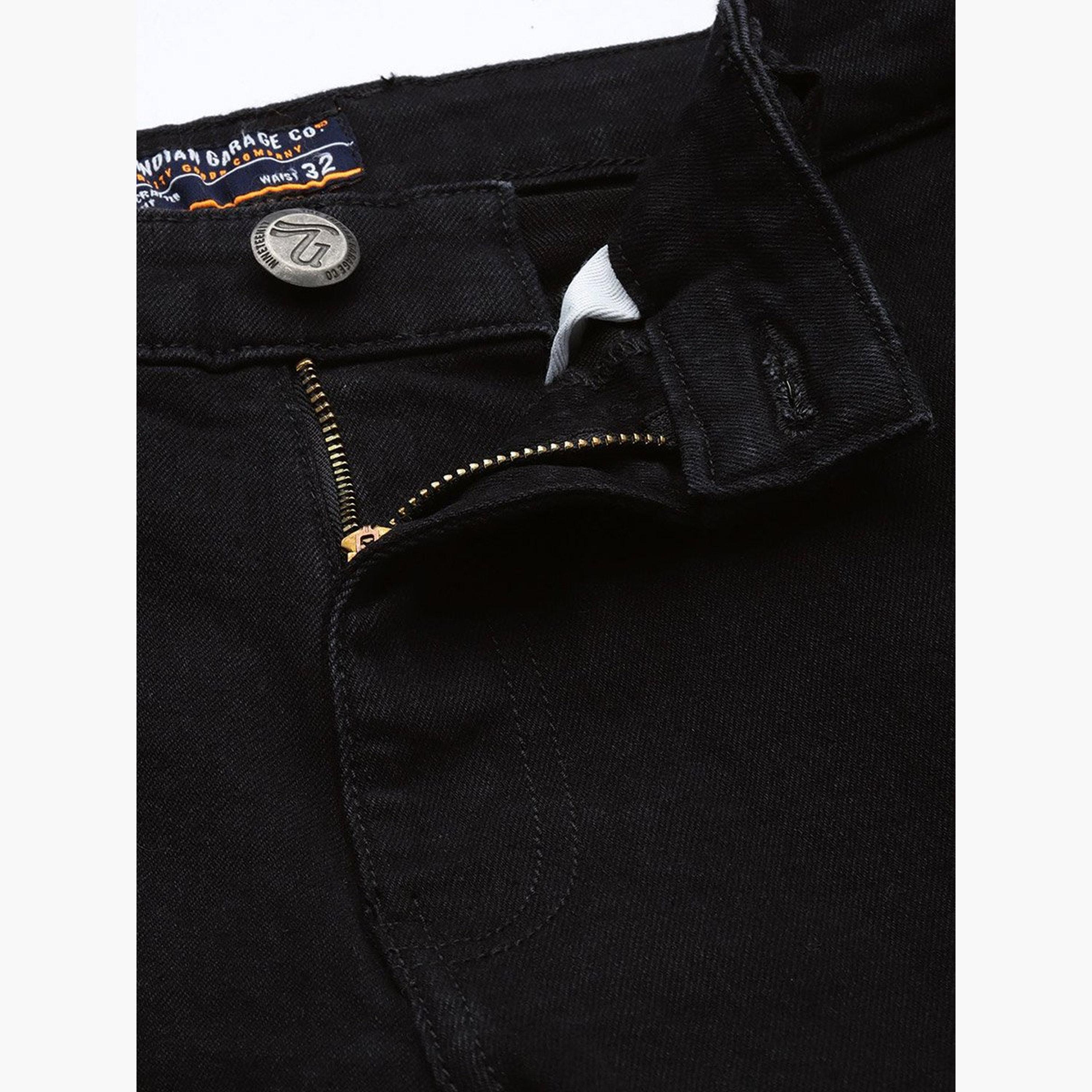 ذا انديان كراج كو × ستايلي - بنطال جينز للرجال متوسط ​​الارتفاع وخفيف الوزن-men-clothing-bottoms-jeans-image-4