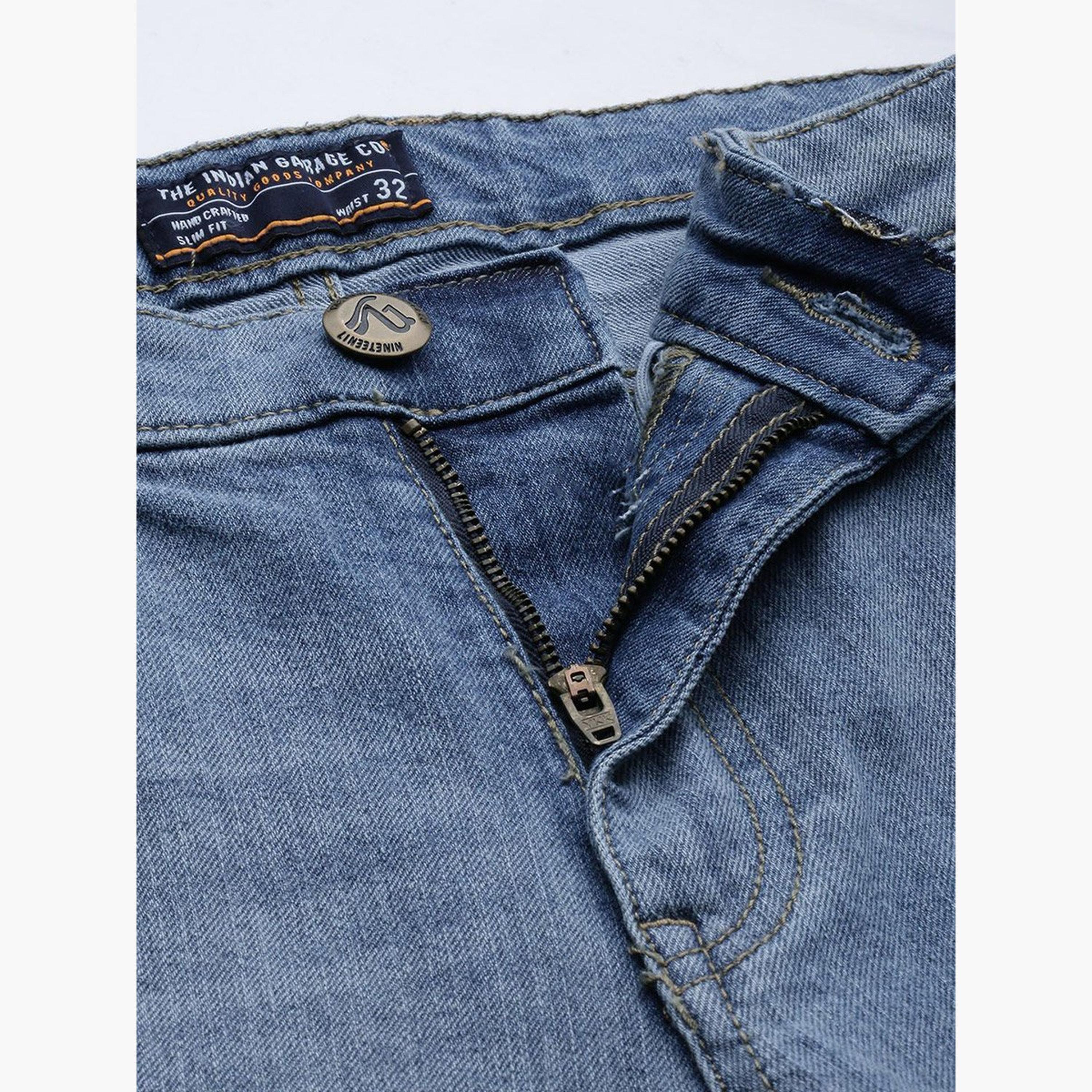 The Indian Garage Co X Styli Men Mid Rise Heavy Fade Slim Fit Jeans-men-clothing-bottoms-jeans-image-4