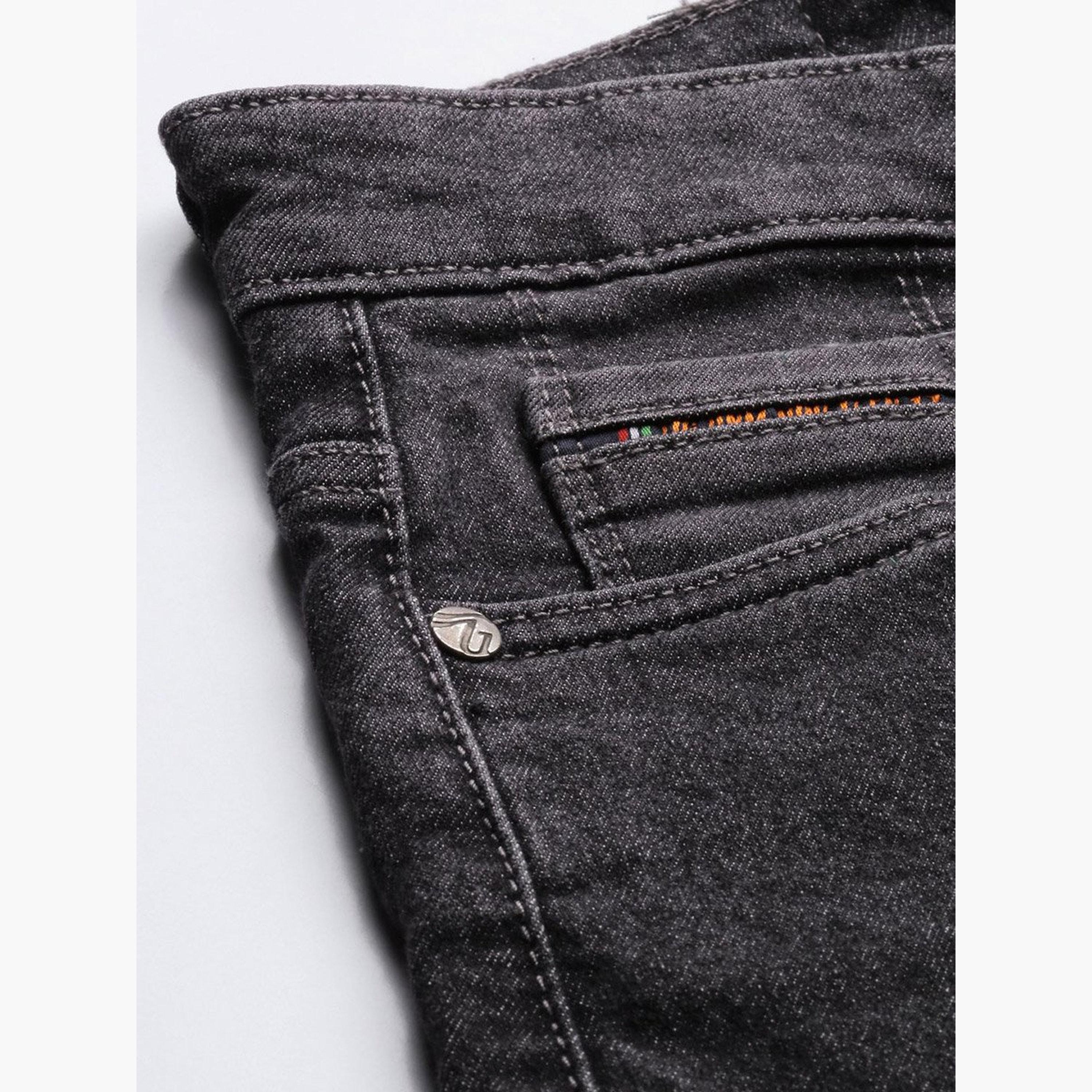 ذا انديان كراج كو × ستايلي - بنطال جينز للرجال ضيق متوسط ​​الارتفاع وقابل للتمدد-men-clothing-bottoms-jeans-image-6