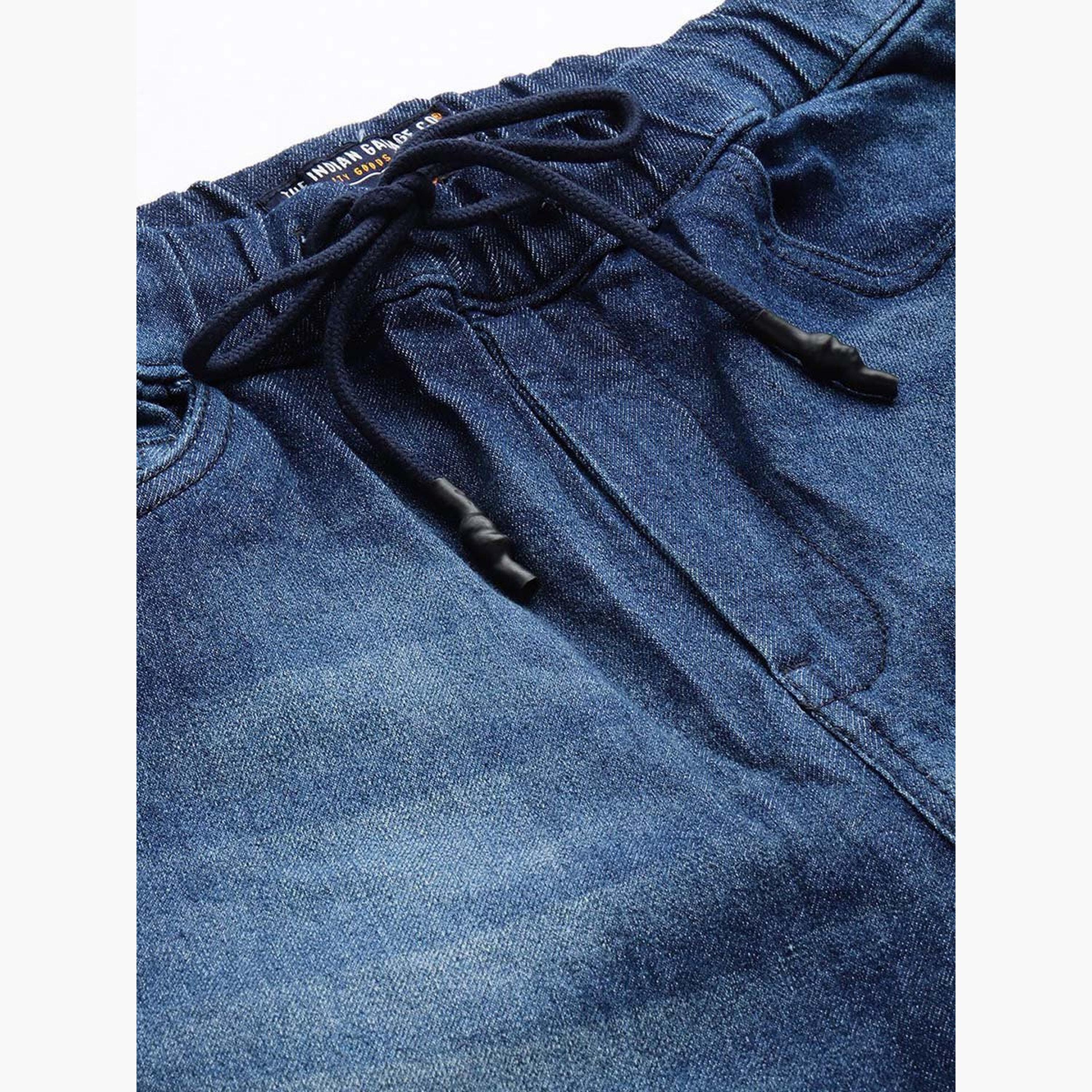 ذا انديان كراج كو × ستايلي - بنطال جينز للرجال ضيق متوسط ​​الارتفاع-men-clothing-bottoms-jeans-image-4
