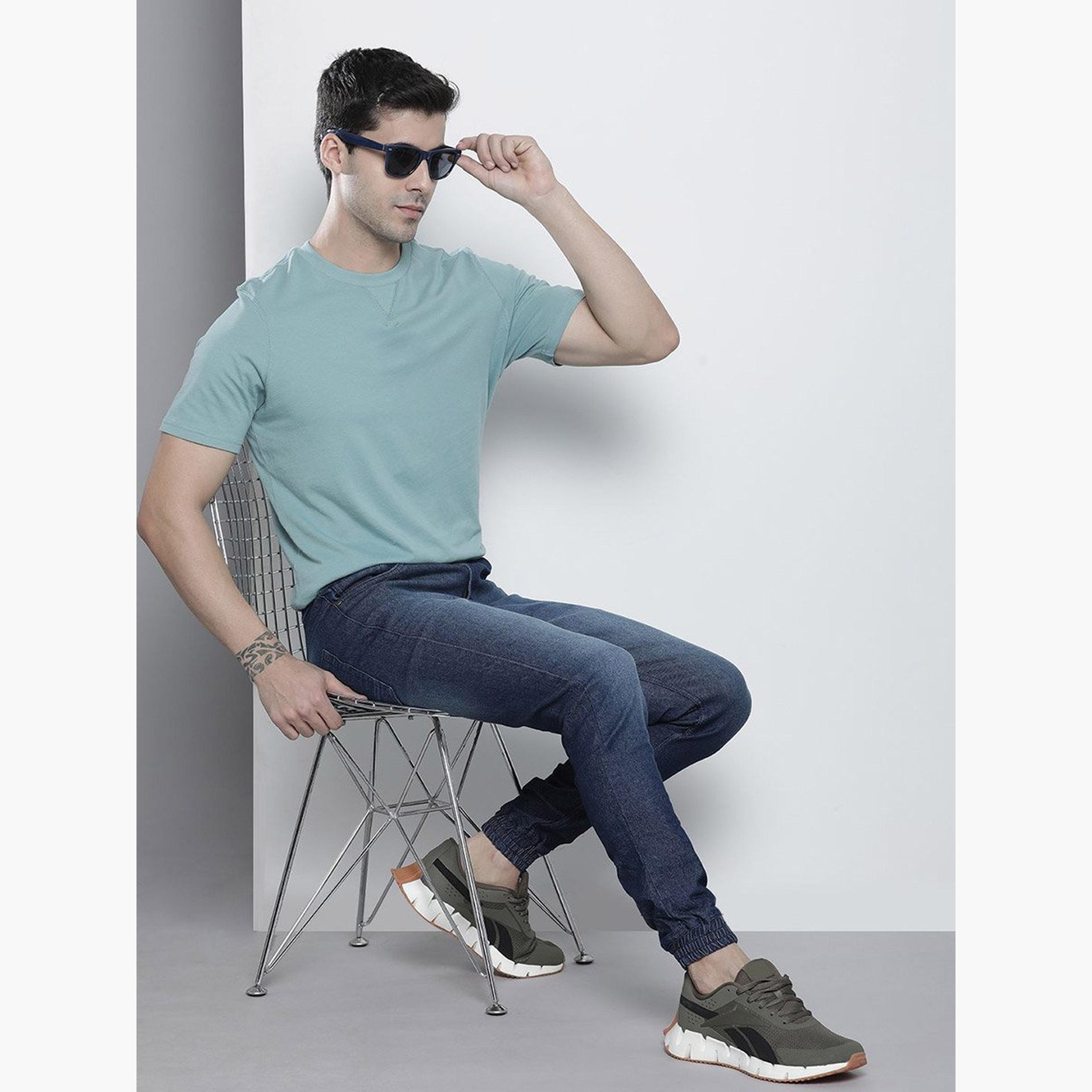 ذا انديان كراج كو × ستايلي - بنطال جينز للرجال ضيق متوسط ​​الارتفاع-men-clothing-bottoms-jeans-image-5