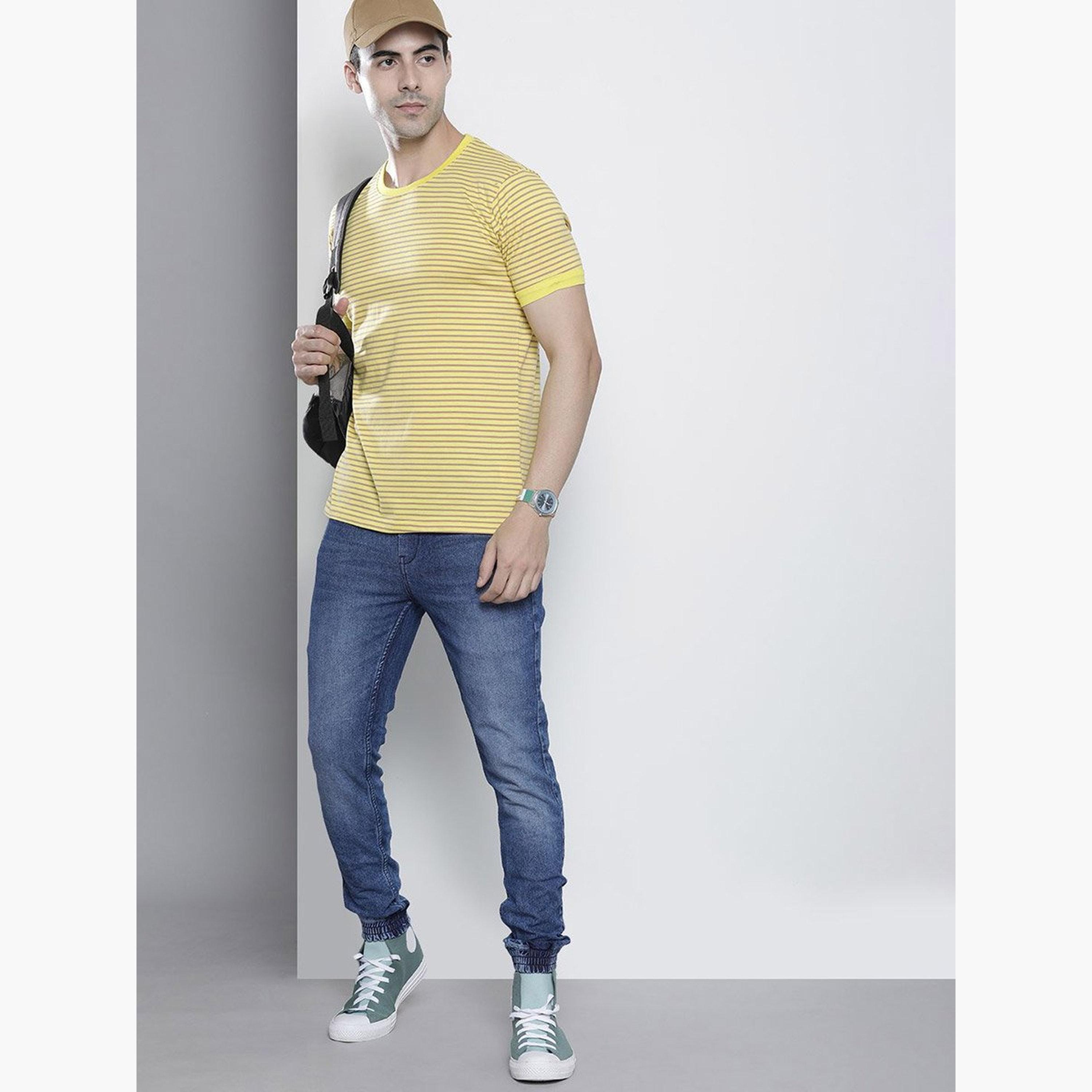 The Indian Garage Co X Styli Men Mid Rise Slim Fit Cuffed Jeans-men-clothing-bottoms-jeans-image-5