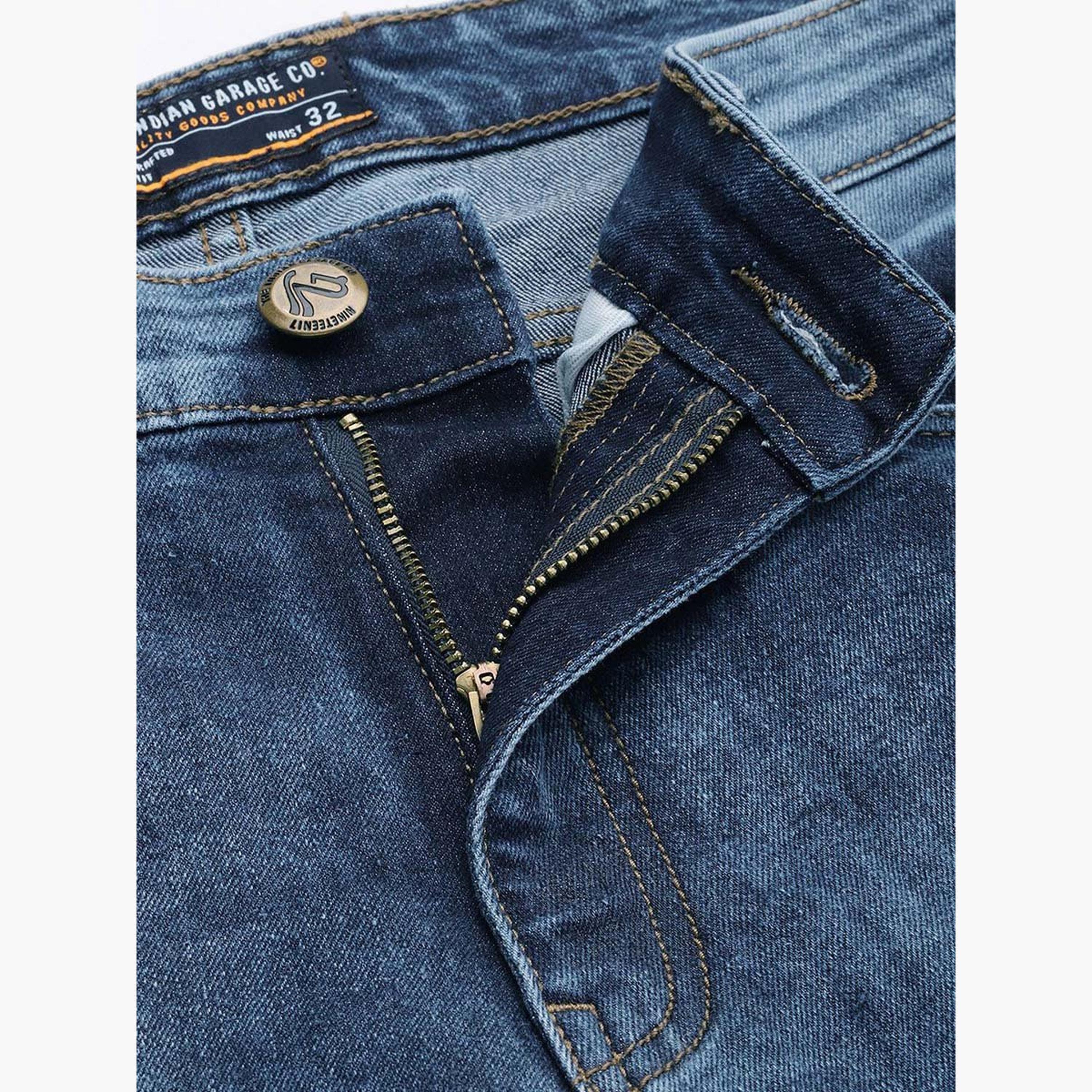 The Indian Garage Co X Styli Men Mid Rise Faded Slim Fit Jeans-men-clothing-bottoms-jeans-image-4