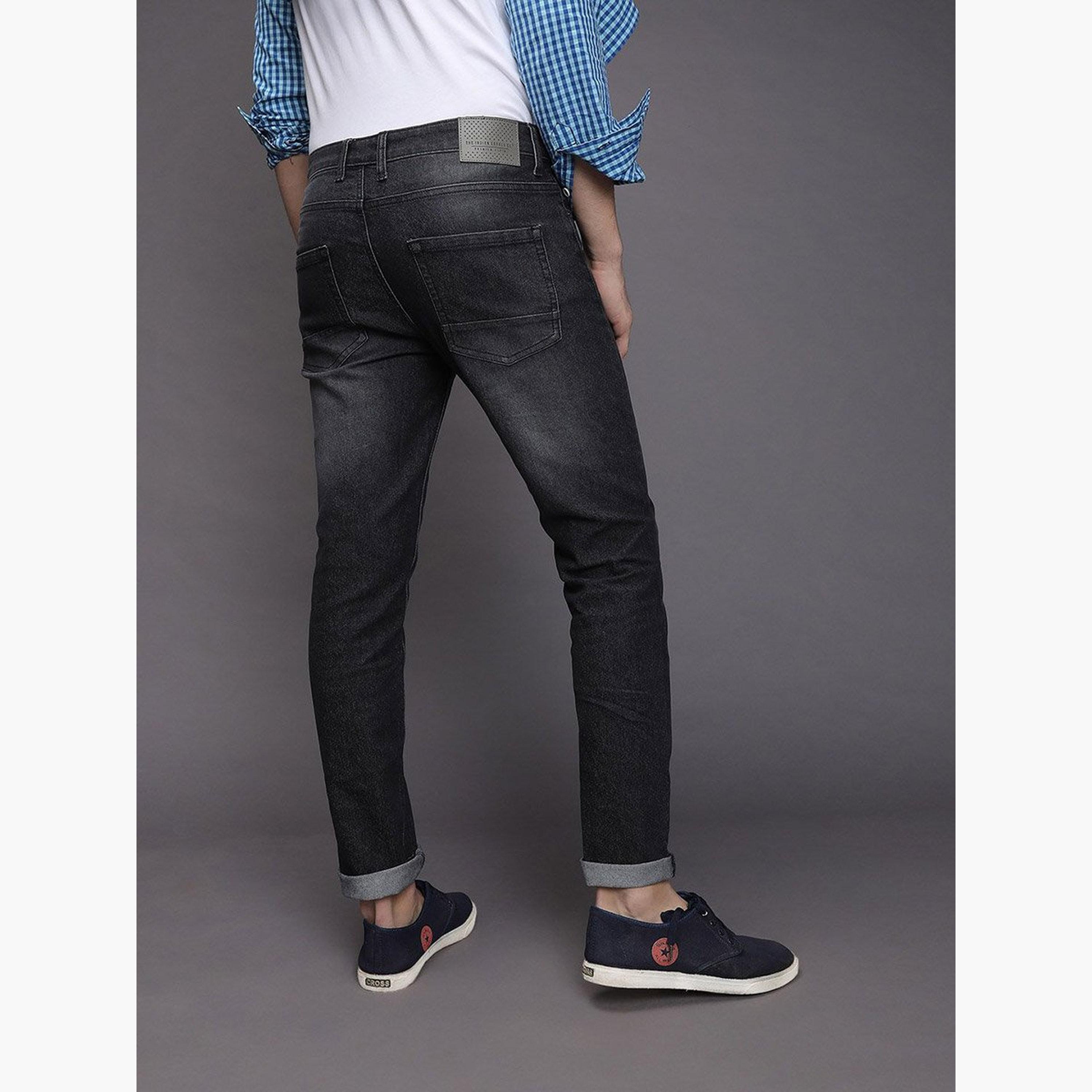 The Indian Garage Co X Styli Men Dark Wash Slim Fit Jeans-men-clothing-bottoms-jeans-image-5