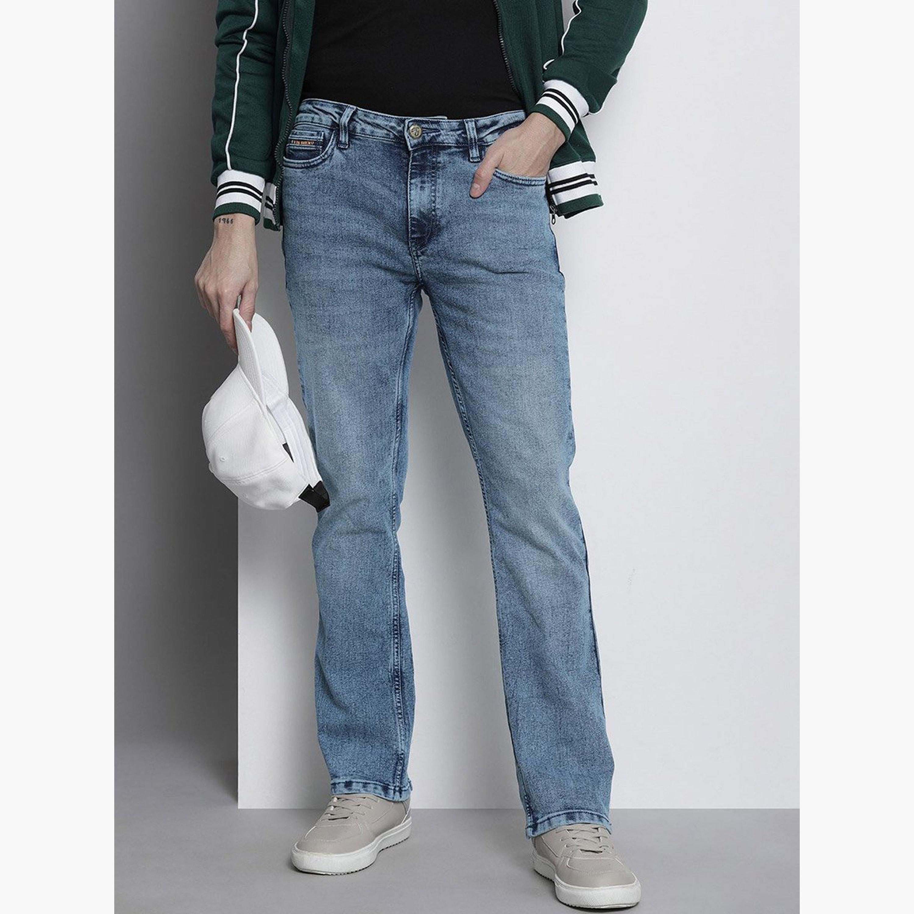 ذا انديان كراج كو × ستايلي - بنطال جينز للرجال متوسط ​​الطول-men-clothing-bottoms-jeans-image-1