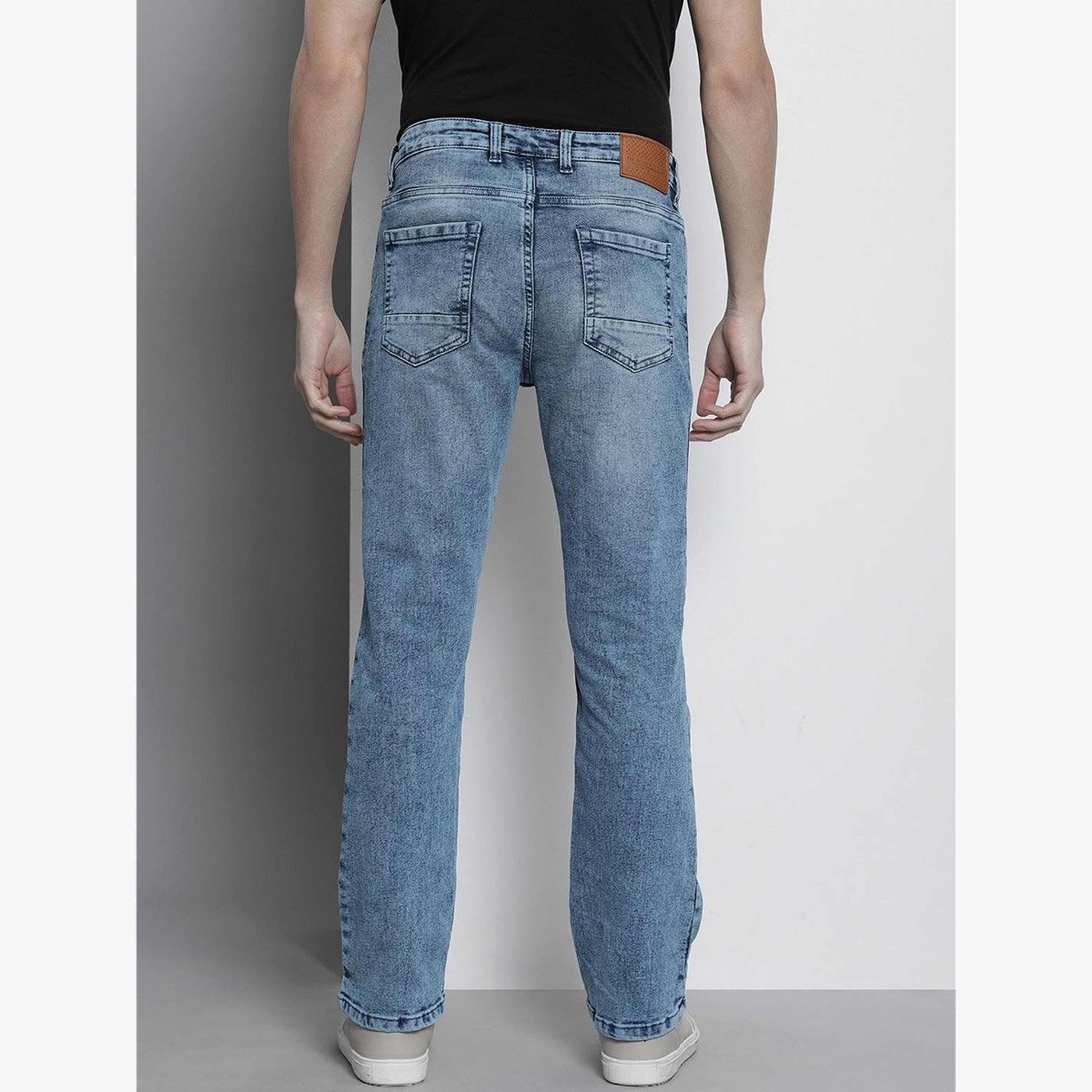 The Indian Garage Co X Styli Men Mid Wash Bootcut Jeans-men-clothing-bottoms-jeans-image-3