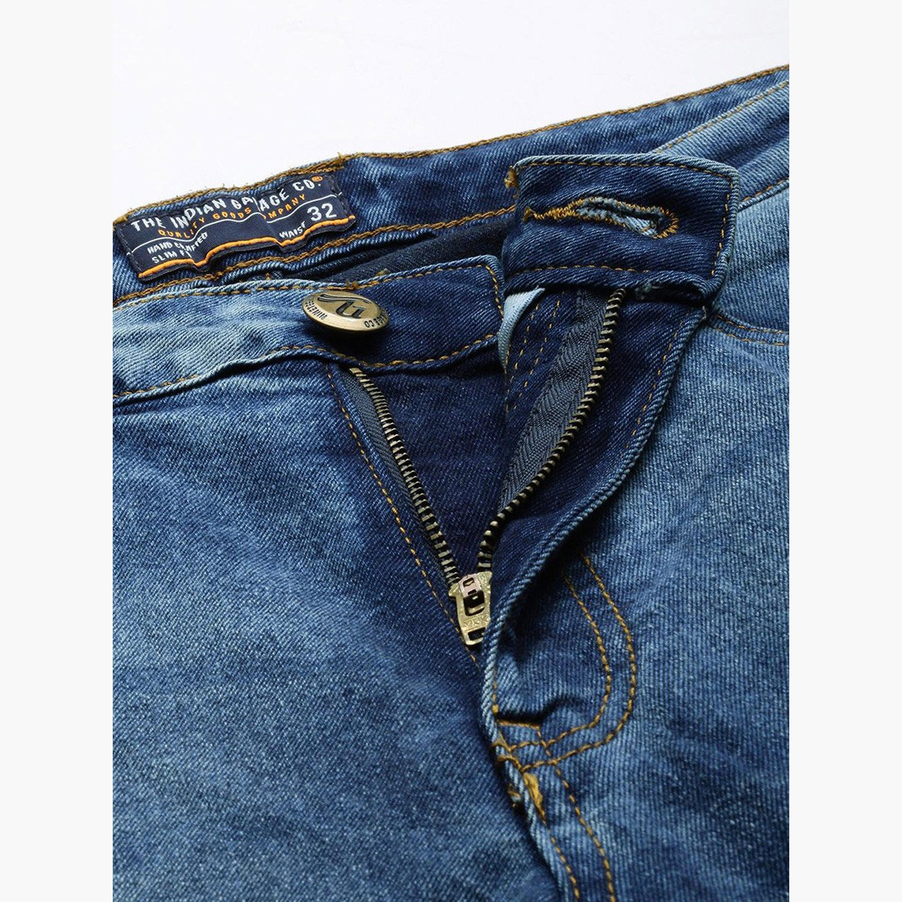 The Indian Garage Co X Styli Men Mid Rise Faded Slim Fit Jeans-men-clothing-bottoms-jeans-image-4