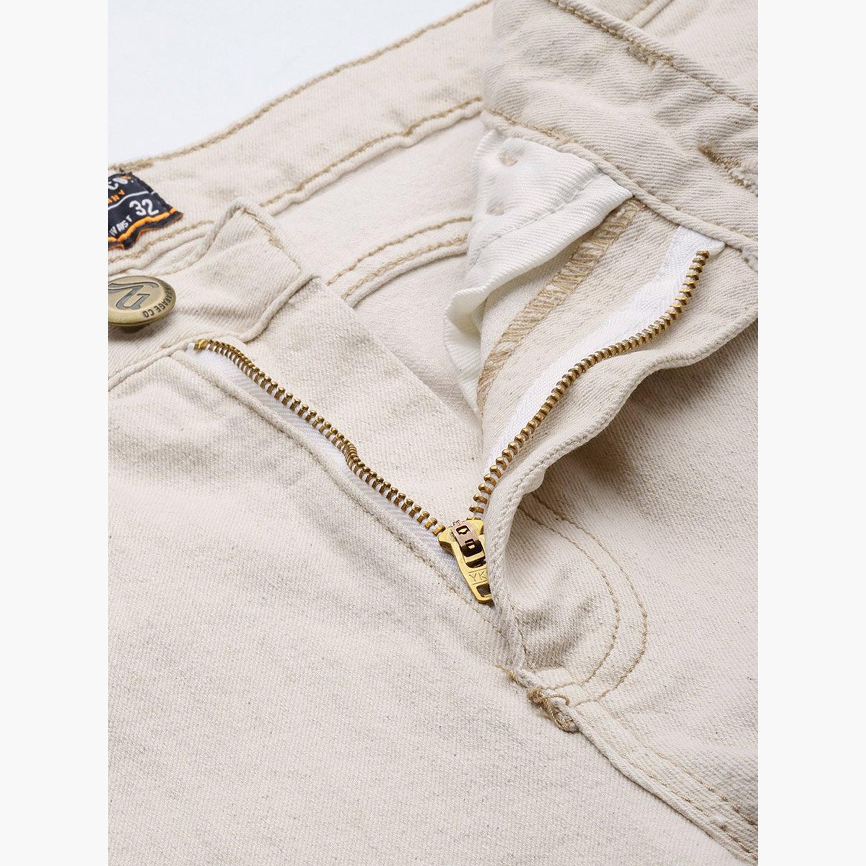 ذا انديان كراج كو × ستايلي - بنطال جينز للرجال تصميم ضيق وخصر متوسط-men-clothing-bottoms-jeans-image-4