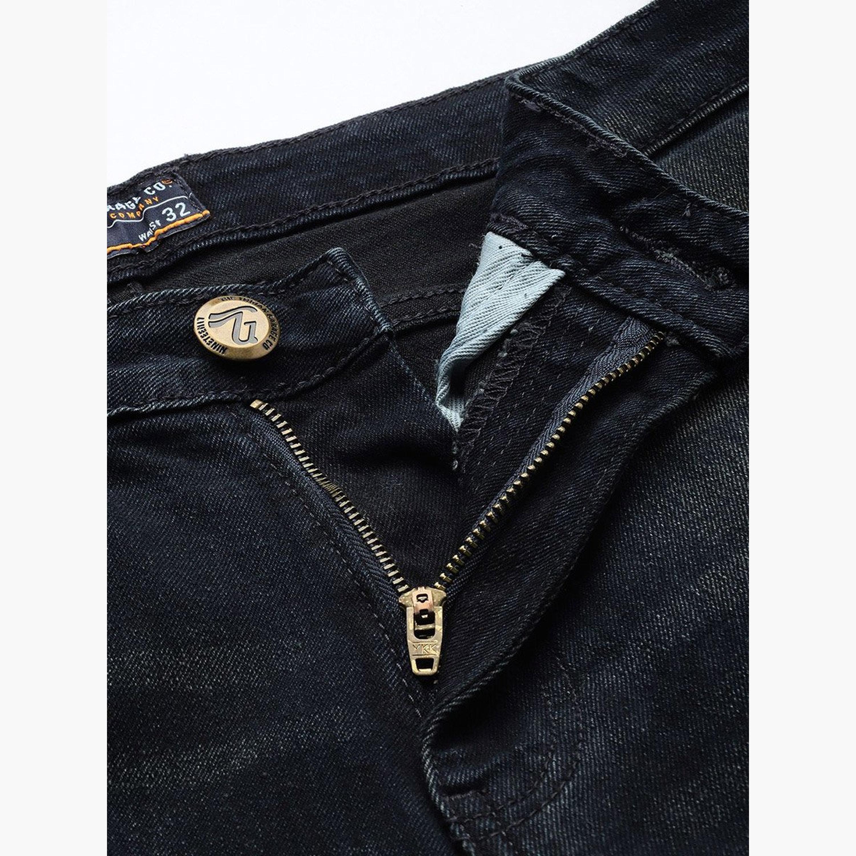 The Indian Garage Co X Styli Men Mid Rise Whisker Slim Fit Jeans-men-clothing-bottoms-jeans-image-4