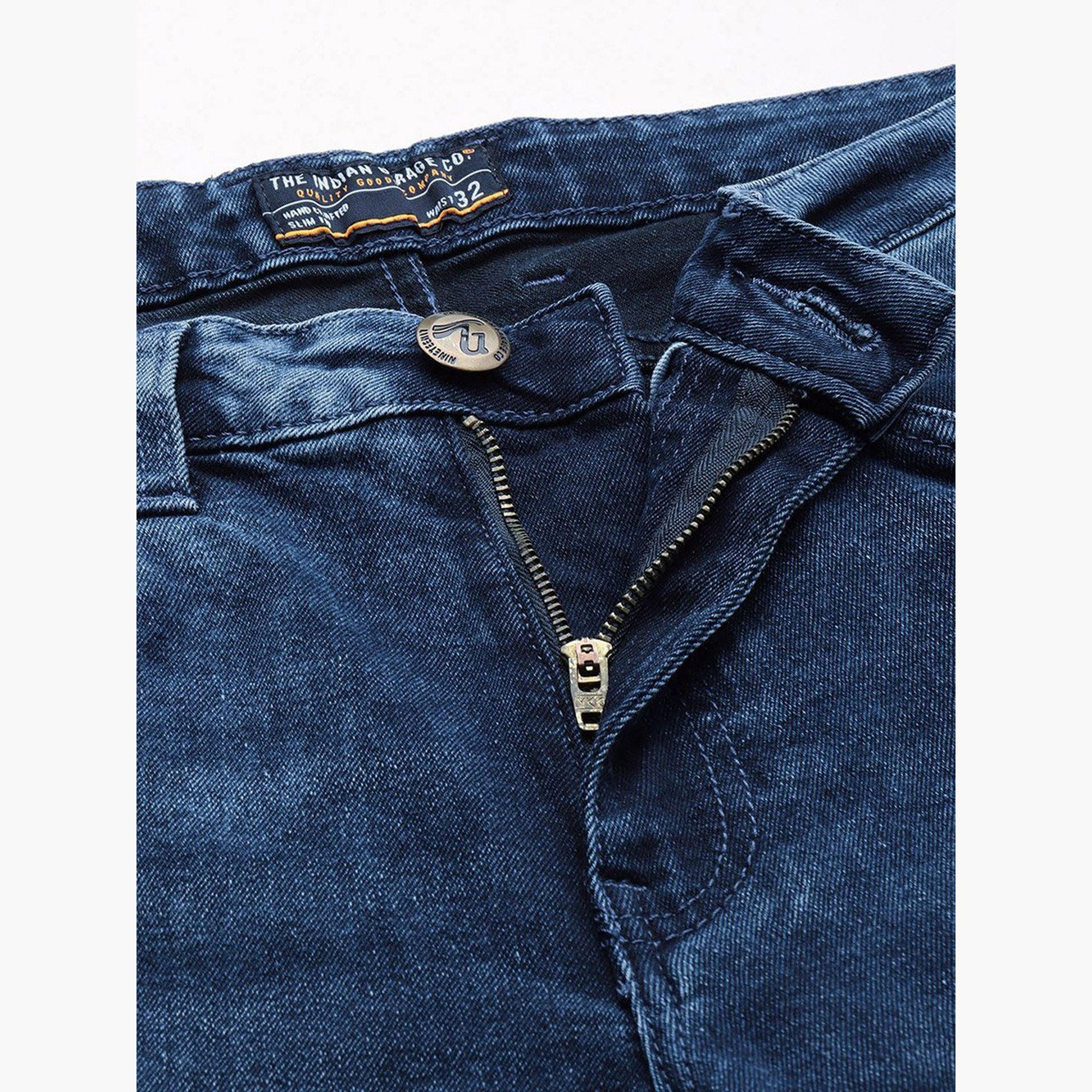 The Indian Garage Co X Styli Men Mid Rise Faded Slim Fit Jeans-men-clothing-bottoms-jeans-image-4