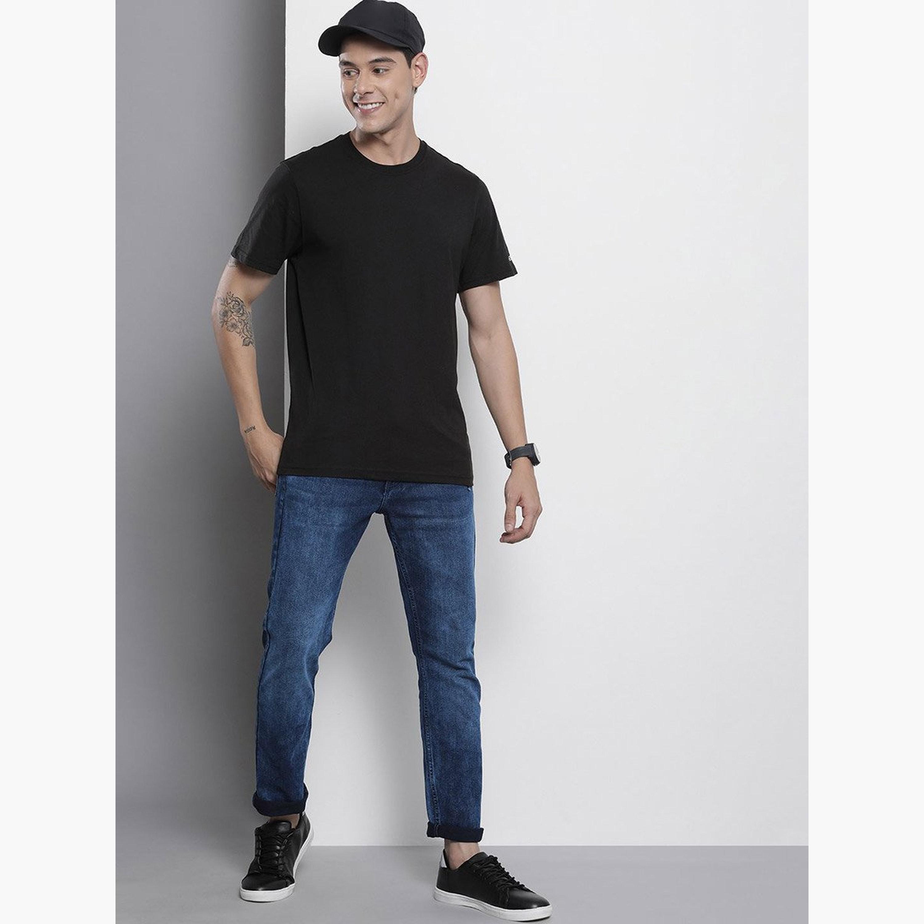 The Indian Garage Co X Styli Men Mid Rise Faded Slim Fit Jeans-men-clothing-bottoms-jeans-image-5