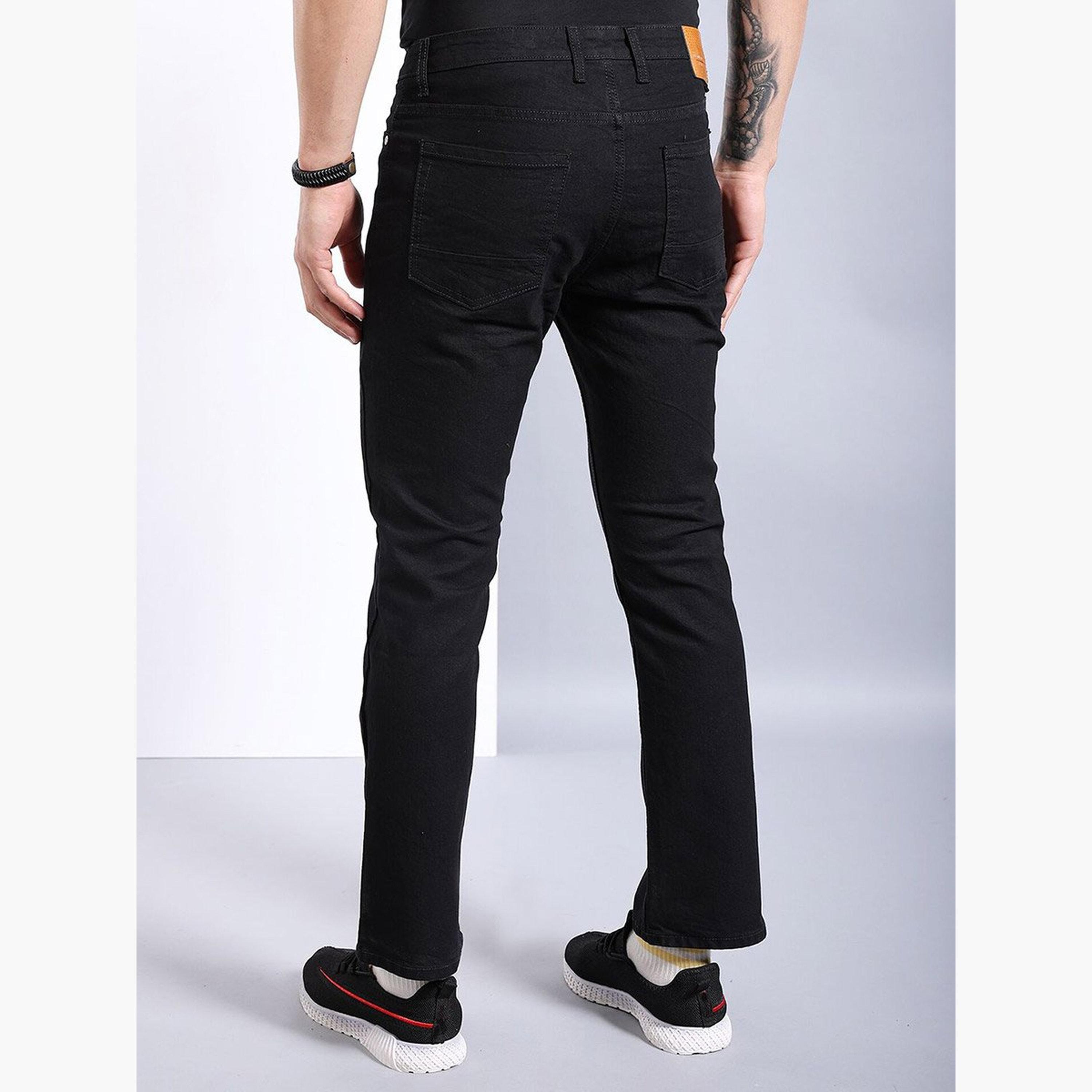ذا انديان كراج كو × ستايلي - بنطال جينز للرجال متوسط ​​الارتفاع بقصّة واسعة-men-clothing-bottoms-jeans-image-3
