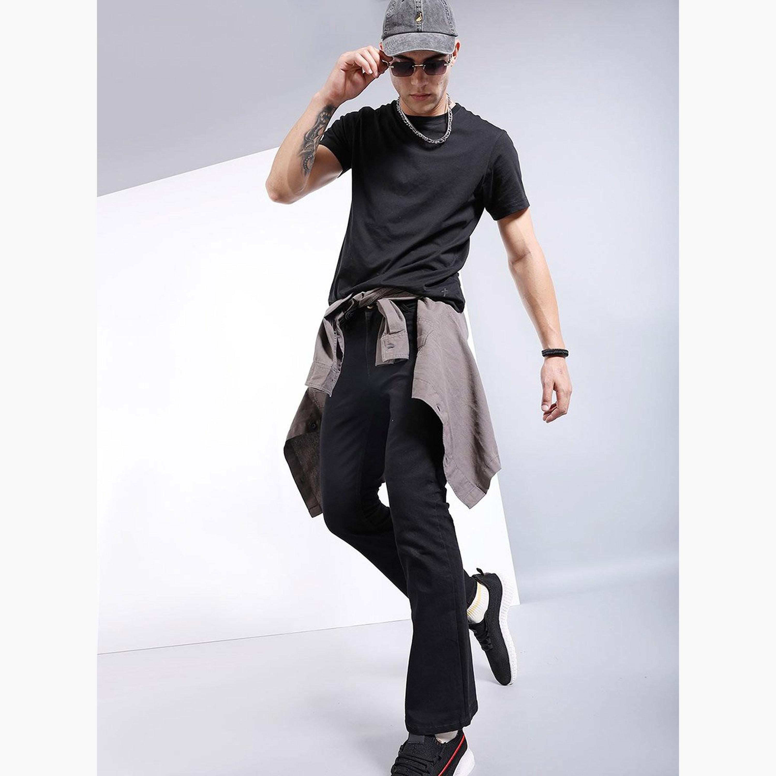 ذا انديان كراج كو × ستايلي - بنطال جينز للرجال متوسط ​​الارتفاع بقصّة واسعة-men-clothing-bottoms-jeans-image-5