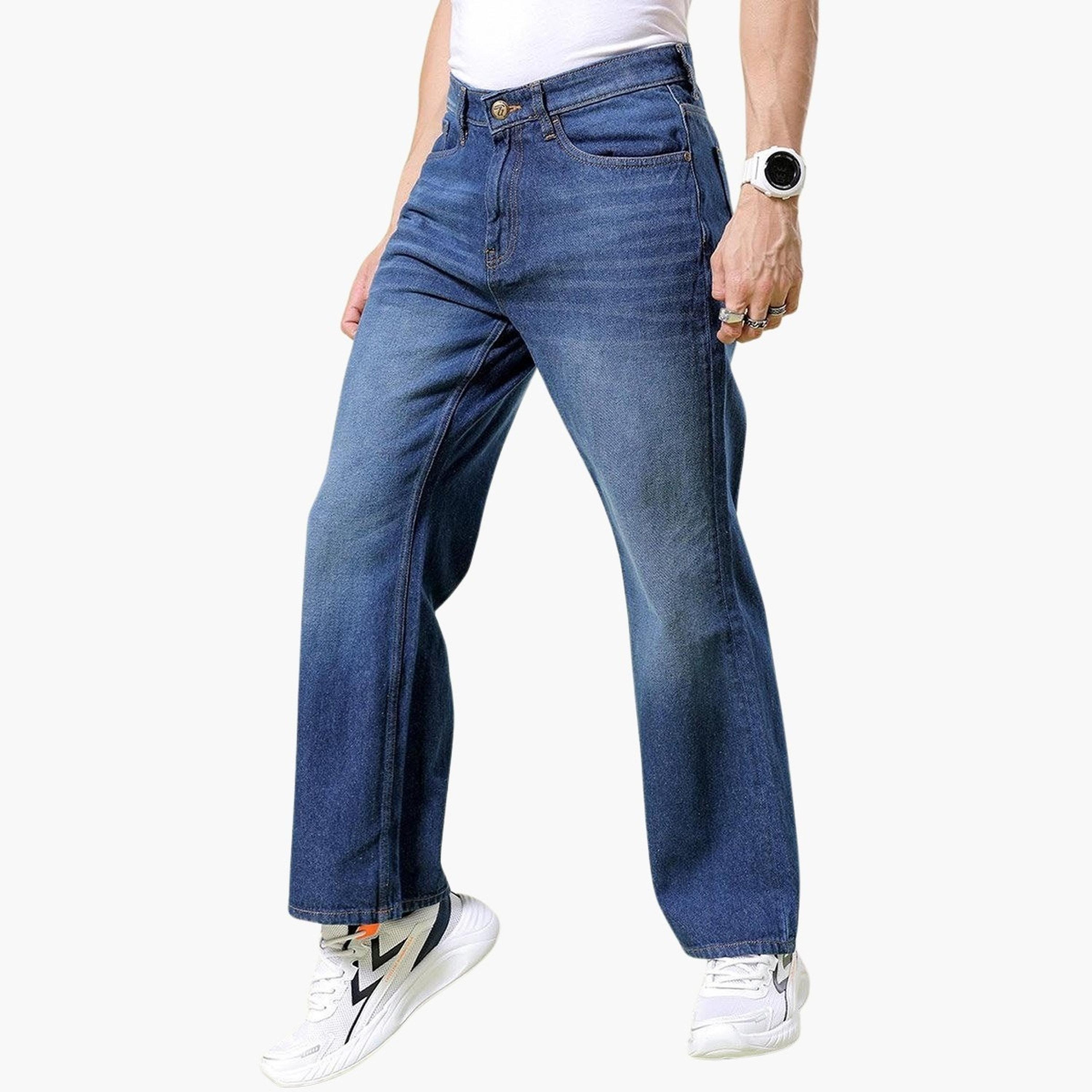 The Indian Garage Co X Styli Men Mid Rise Loose Fit Jeans-men-clothing-bottoms-jeans-image-2