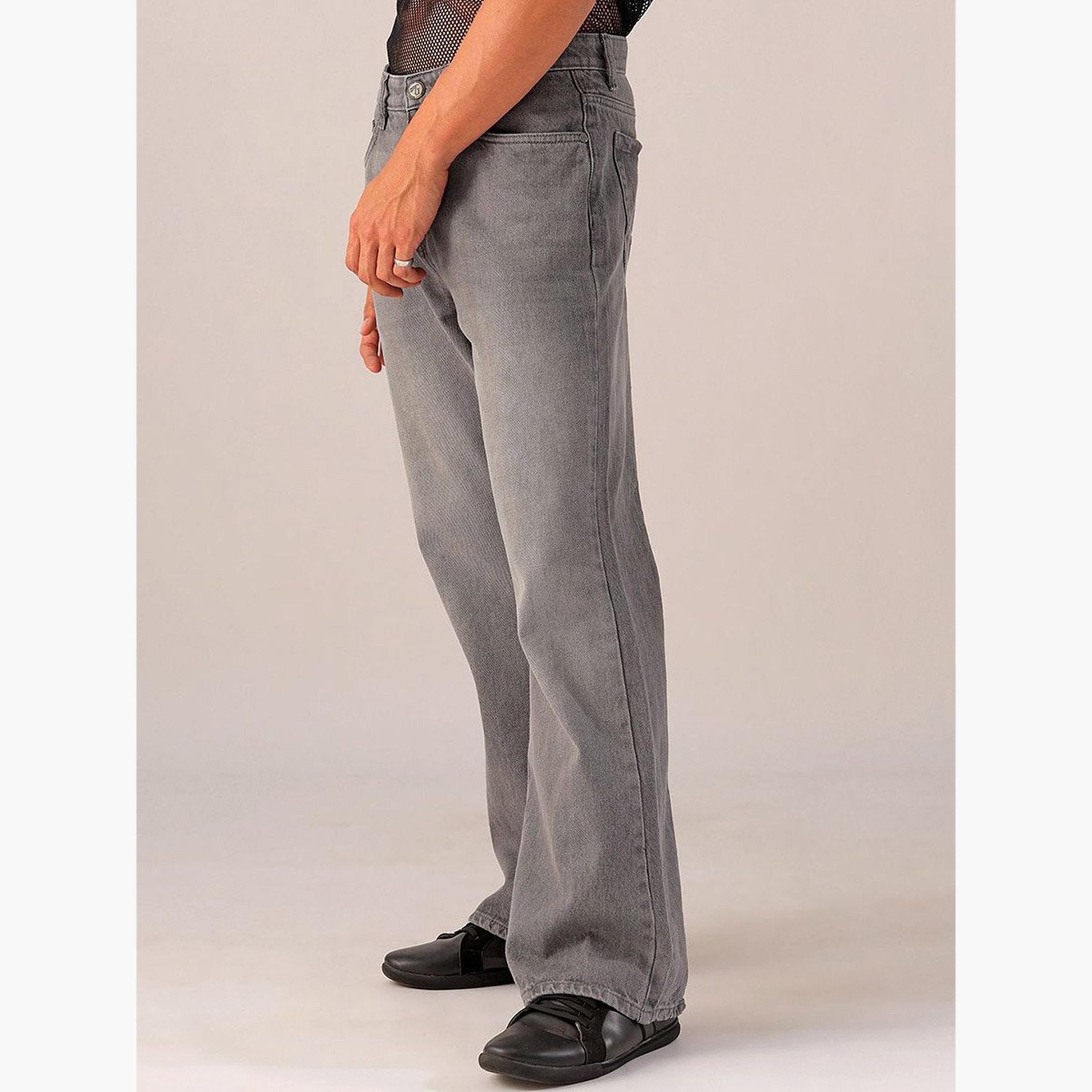 ذا انديان كراج كو × ستايلي - بنطال جينز للرجال فضفاض متوسط ​​الارتفاع-men-clothing-bottoms-jeans-image-3