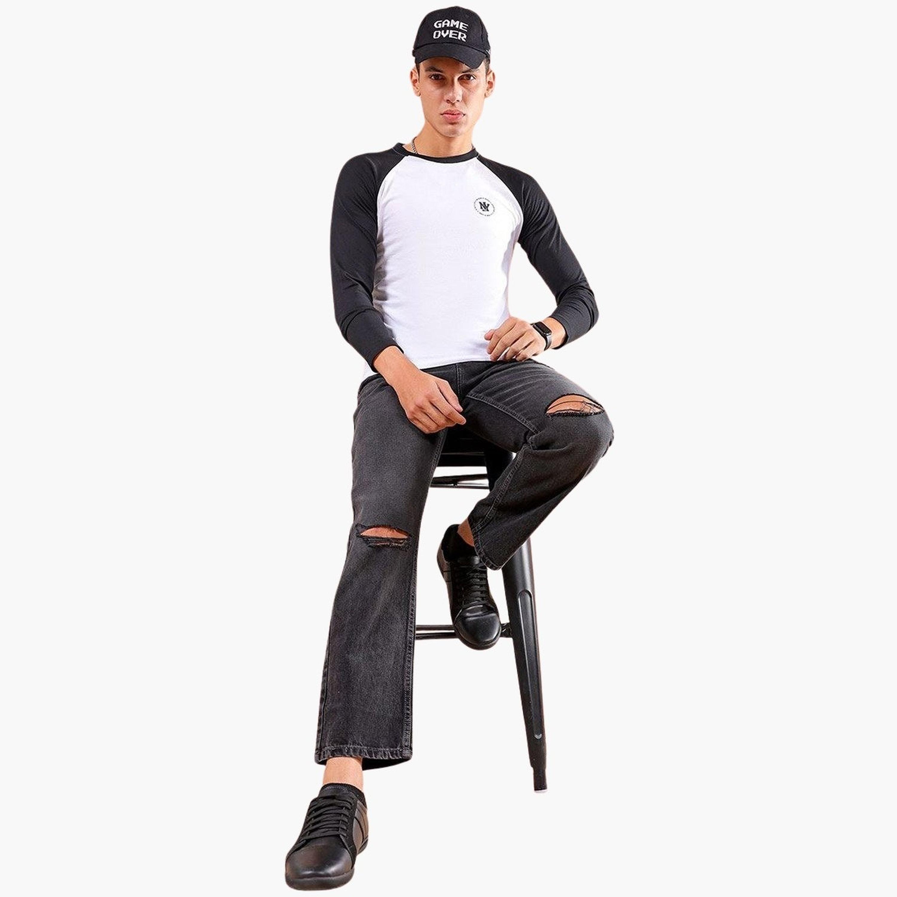The Indian Garage Co X Styli Men Slash Knee Straight Fit Jeans-men-clothing-bottoms-jeans-image-5