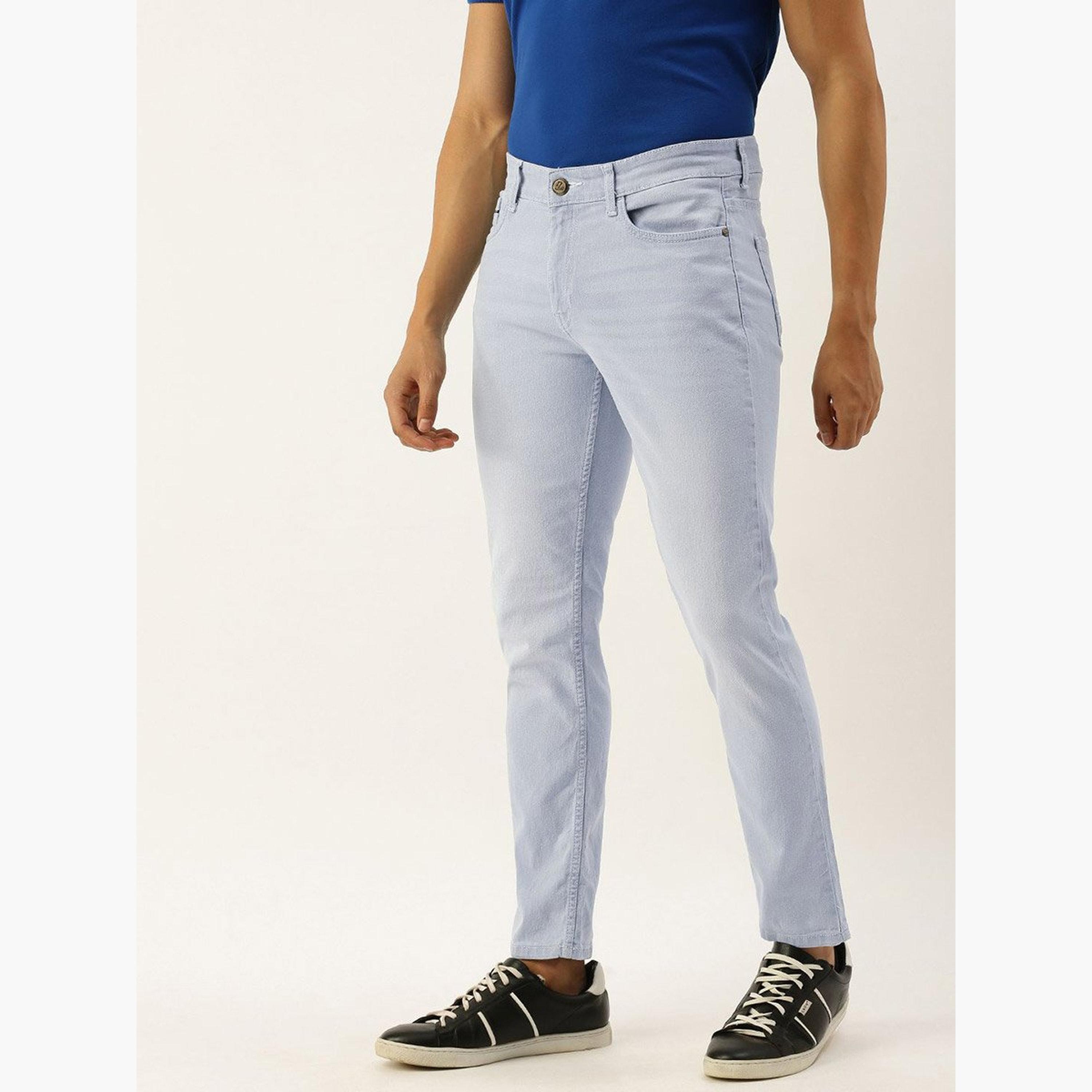 The Indian Garage Co X Styli Men Light Wash Slim Fit Jeans-men-clothing-bottoms-jeans-image-2