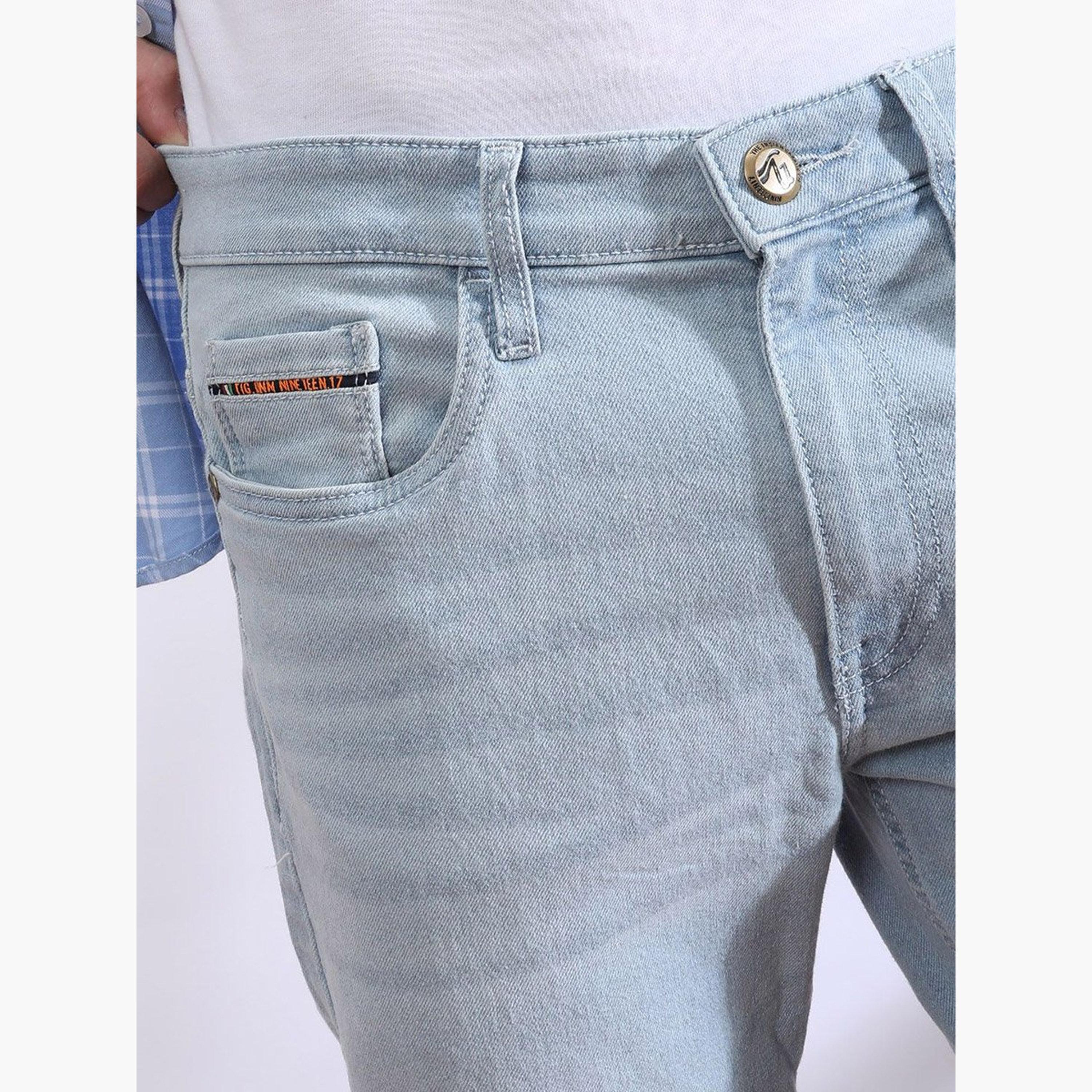 ذا انديان كراج كو × ستايلي - بنطال جينز للرجال منخفض الخصر تصميم ضيق-men-clothing-bottoms-jeans-image-5