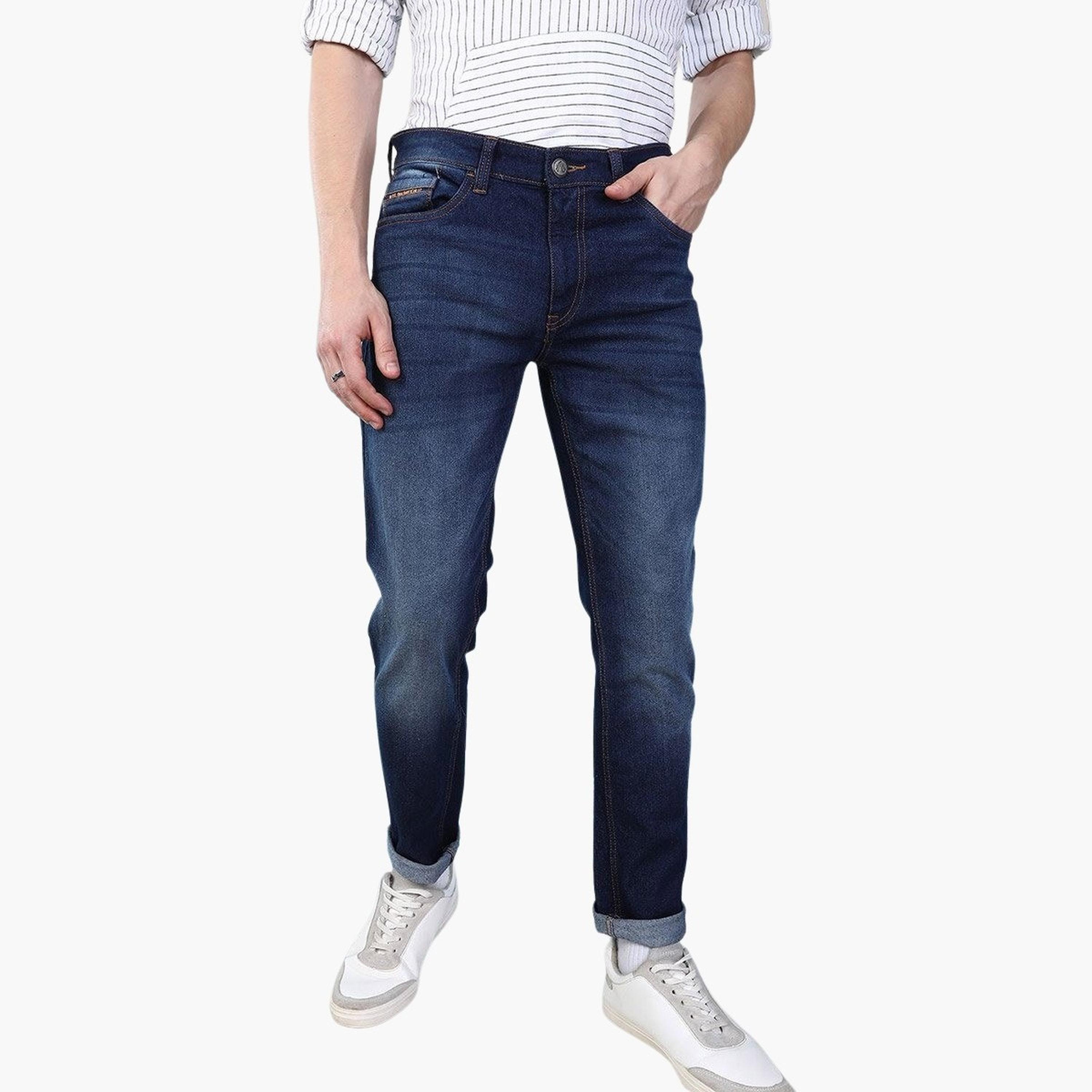 The Indian Garage Co X Styli Men Mid Rise Slim Fit Jeans-men-clothing-bottoms-jeans-image-1