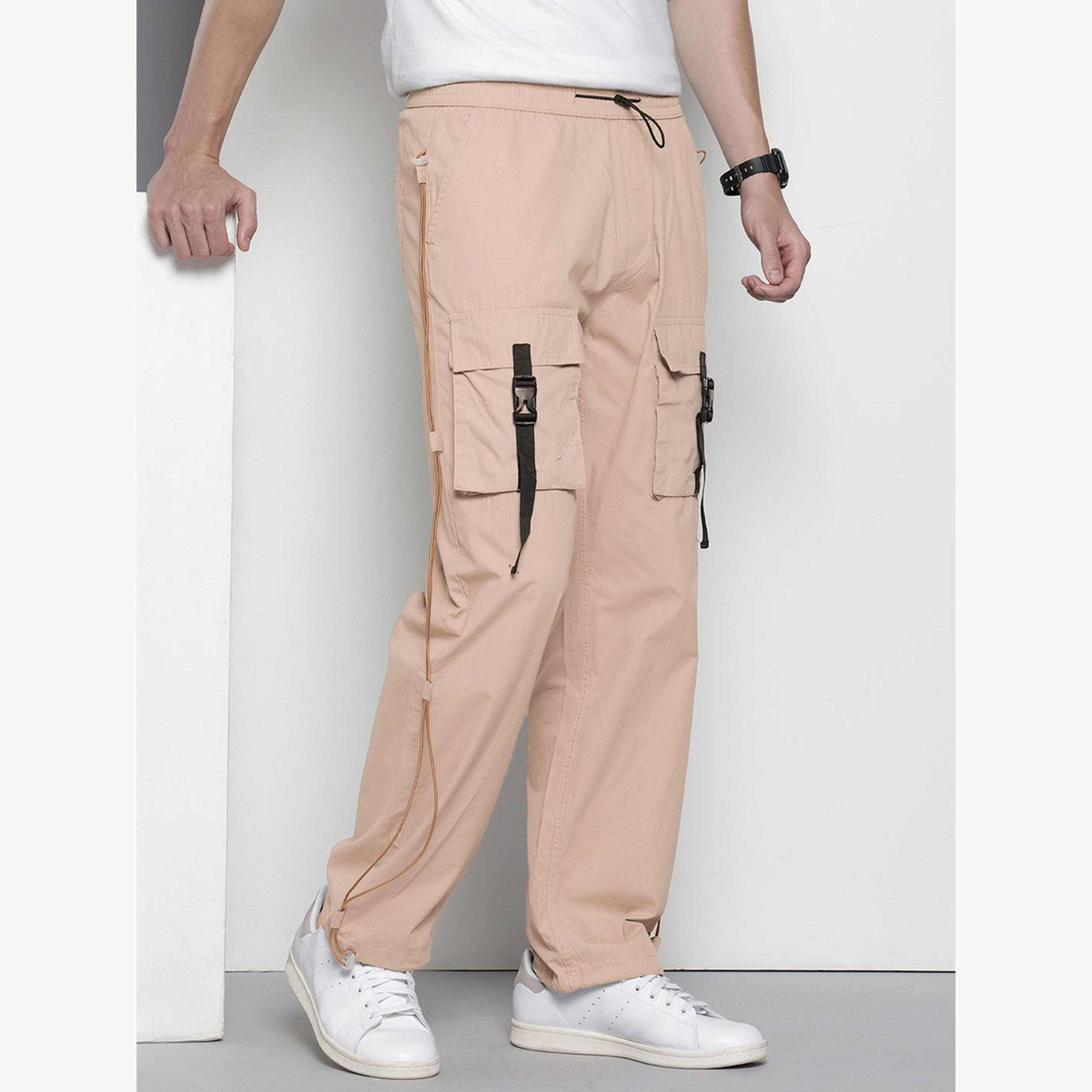 جوغر كارجو رجالي بيج بقصة مريحة-men-clothing-bottoms-joggers-image-4