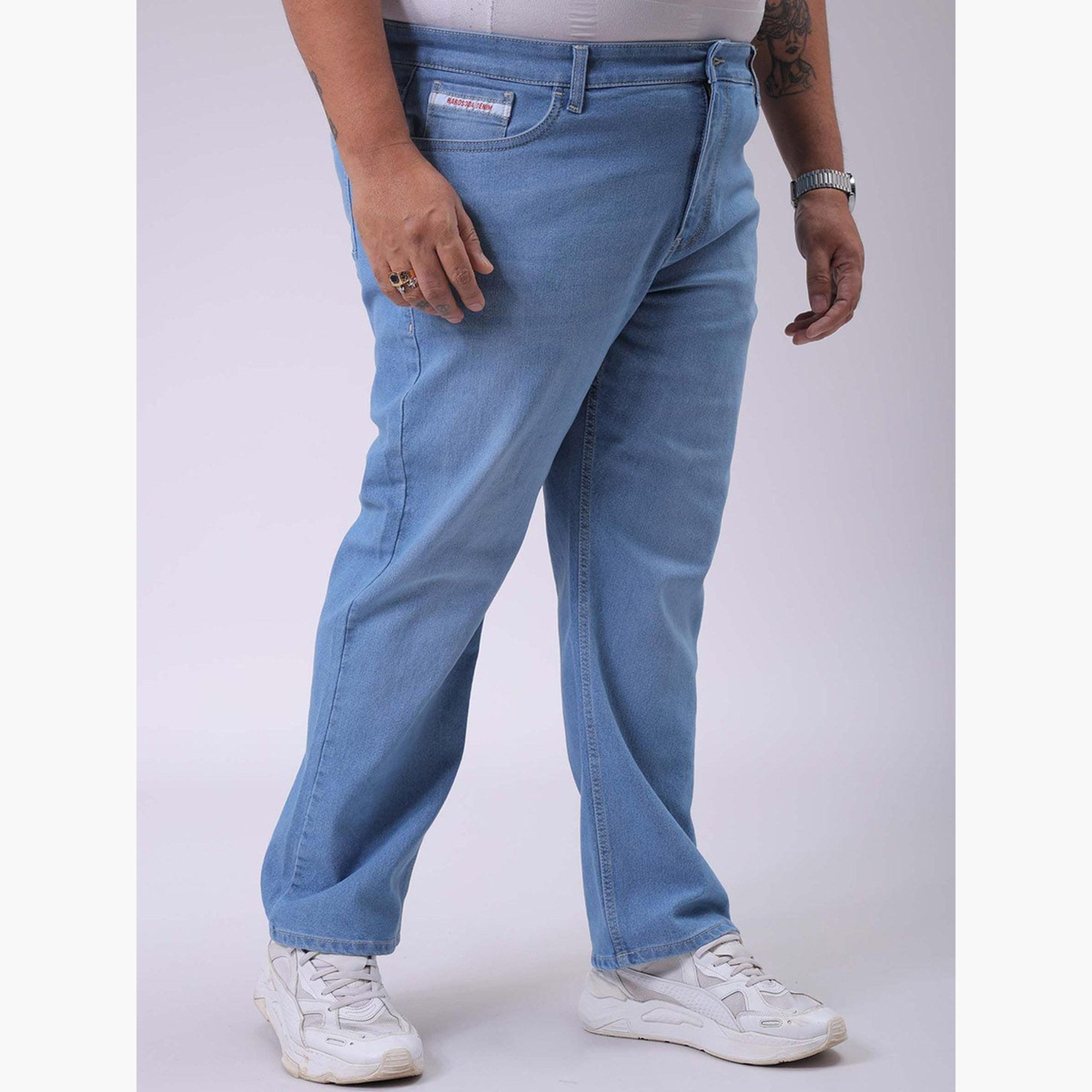 هاردسودا × ستايلي - بنطال جينز رجالي بقصّة مستقيمة وحجم كبير-men-clothing-bottoms-jeans-image-4