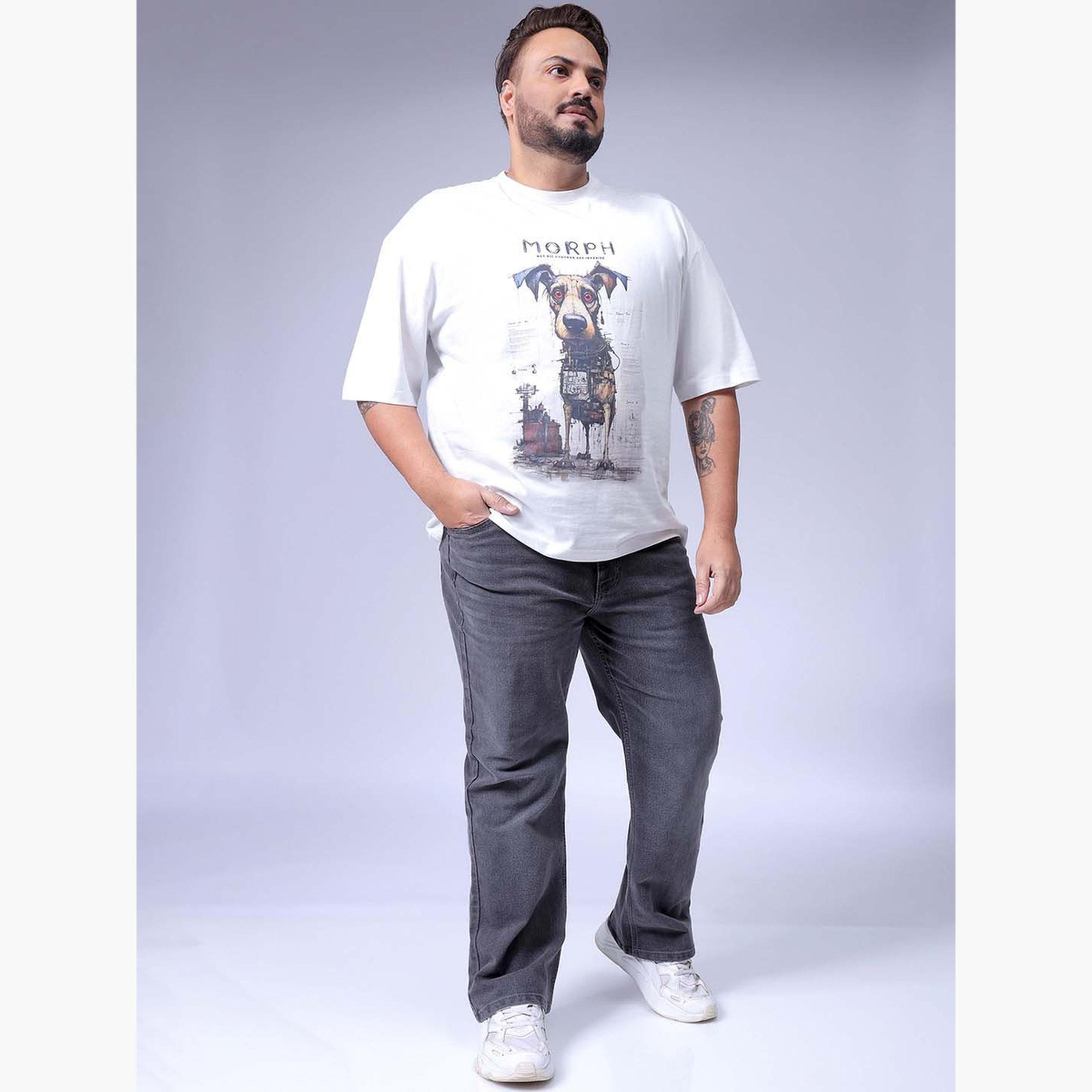 HardSoda X Styli Plus Size Men Bootcut Stretchable Jeans-men-clothing-bottoms-jeans-image-2
