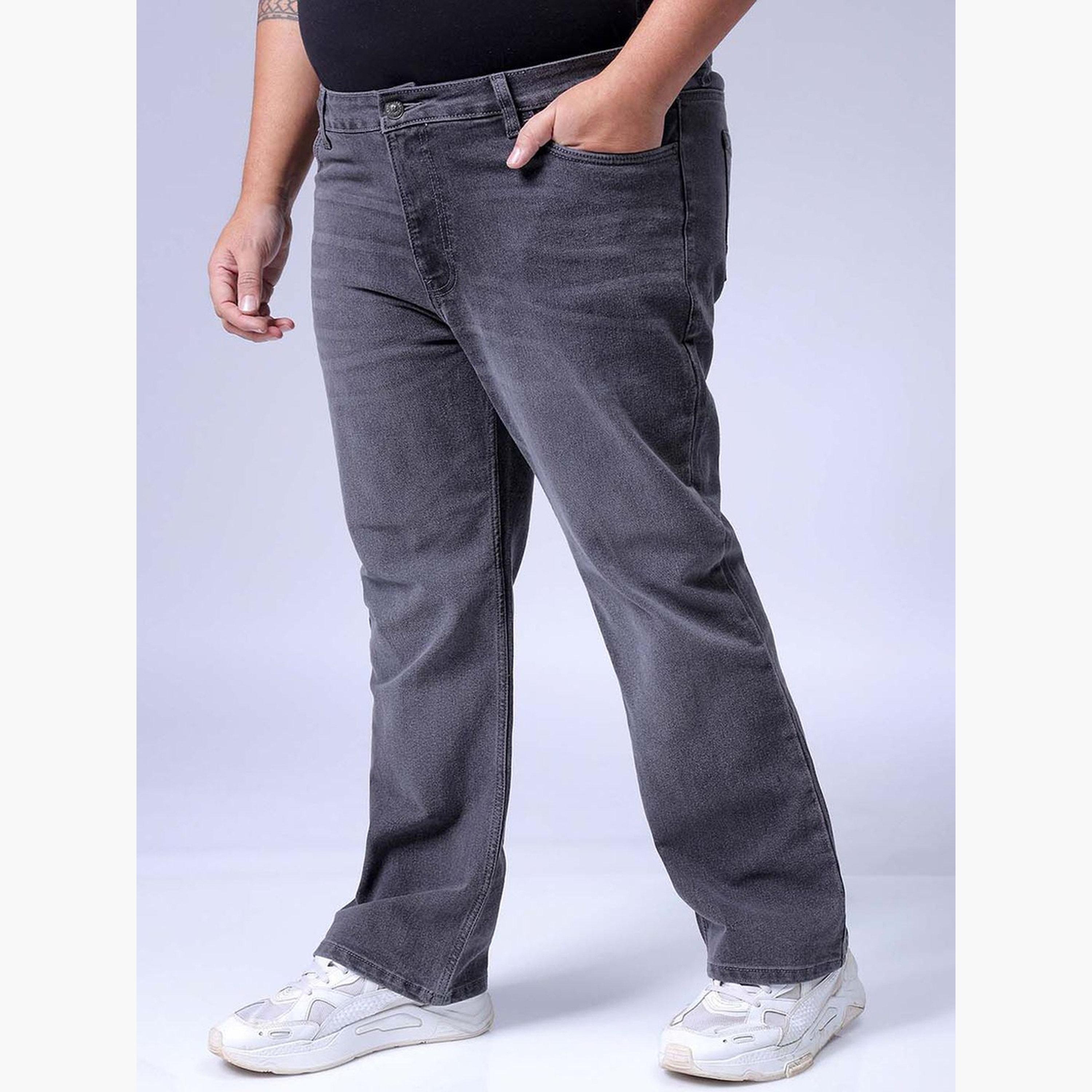 هاردسودا × ستايلي - بنطال جينز رجالي قابل للتمدد بقصّة واسعة وحجم كبير-men-clothing-bottoms-jeans-image-3