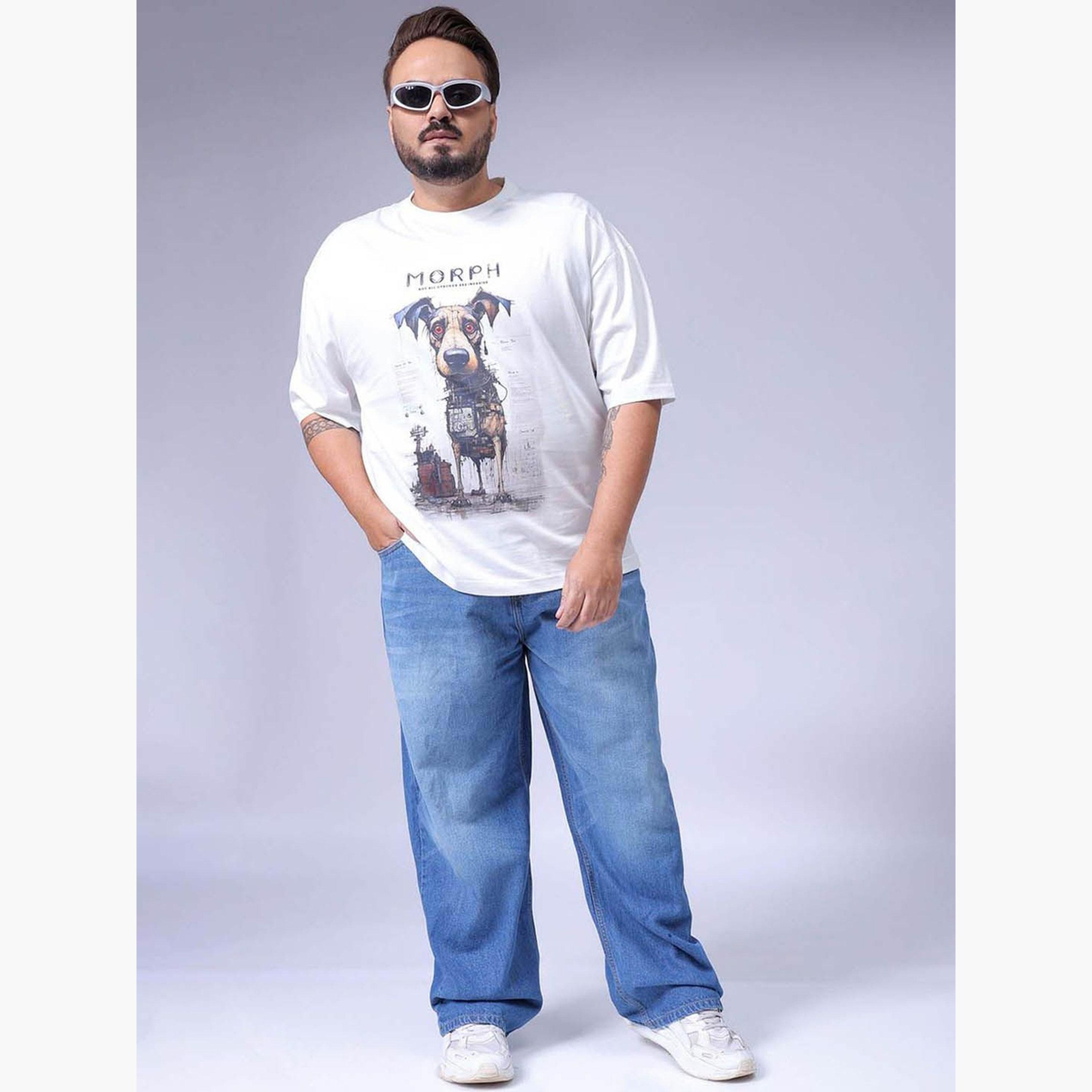 HardSoda X Styli Plus Size Men Faded Baggy Fit Jeans-men-clothing-bottoms-jeans-image-2