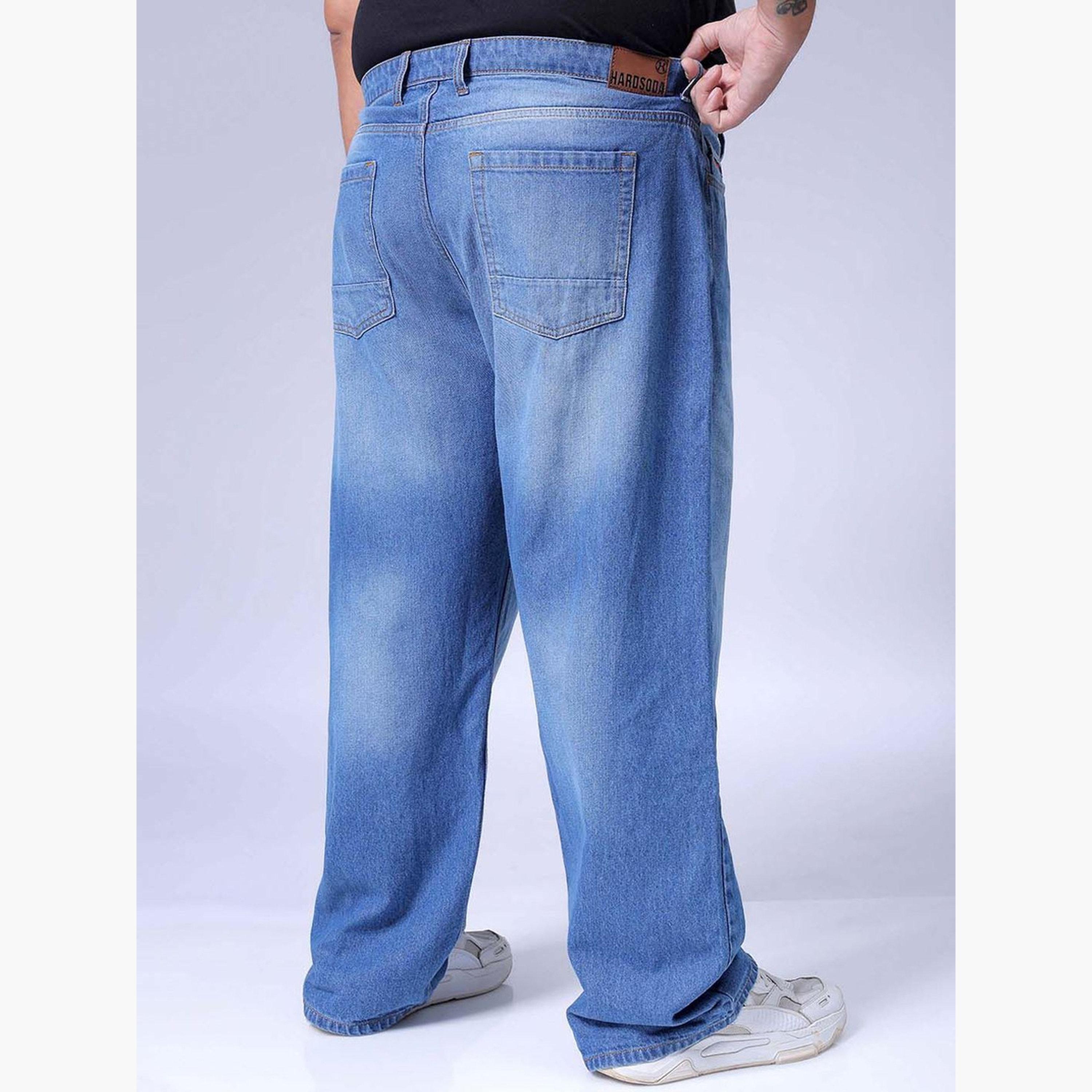 HardSoda X Styli Plus Size Men Faded Baggy Fit Jeans-men-clothing-bottoms-jeans-image-5