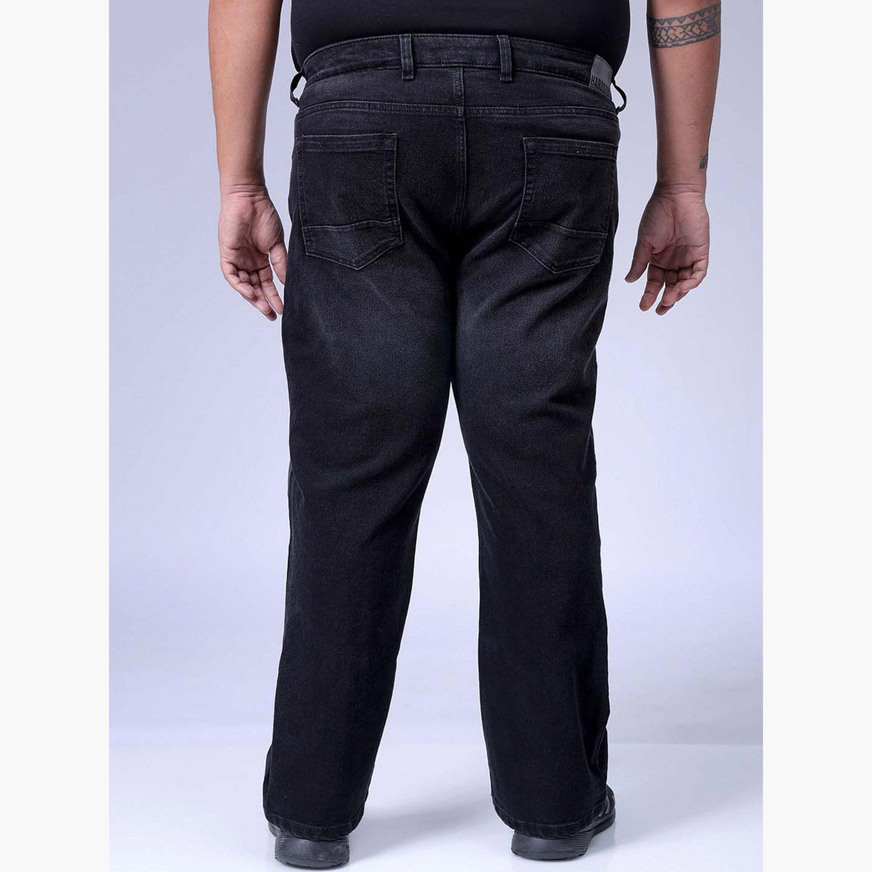 هاردسودا × ستايلي - بنطال جينز رجالي قابل للتمدد بقصّة واسعة وحجم كبير-men-clothing-bottoms-jeans-image-5