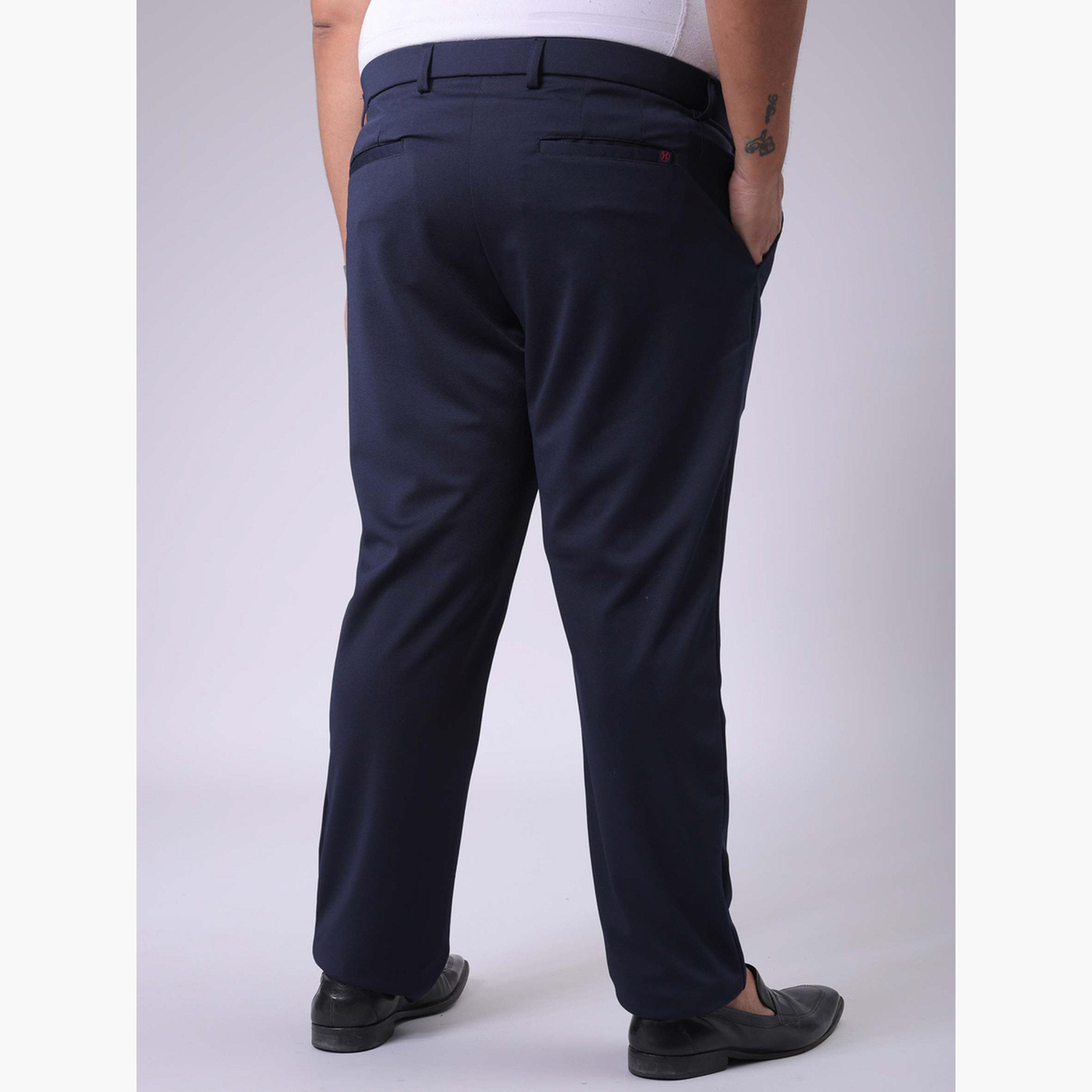 هارد صودا × ستايلي - بنطال تشينو أزرق داكن للرجال مقاس كبير-men-clothing-bottoms-trousersandchinos-chinos-image-2