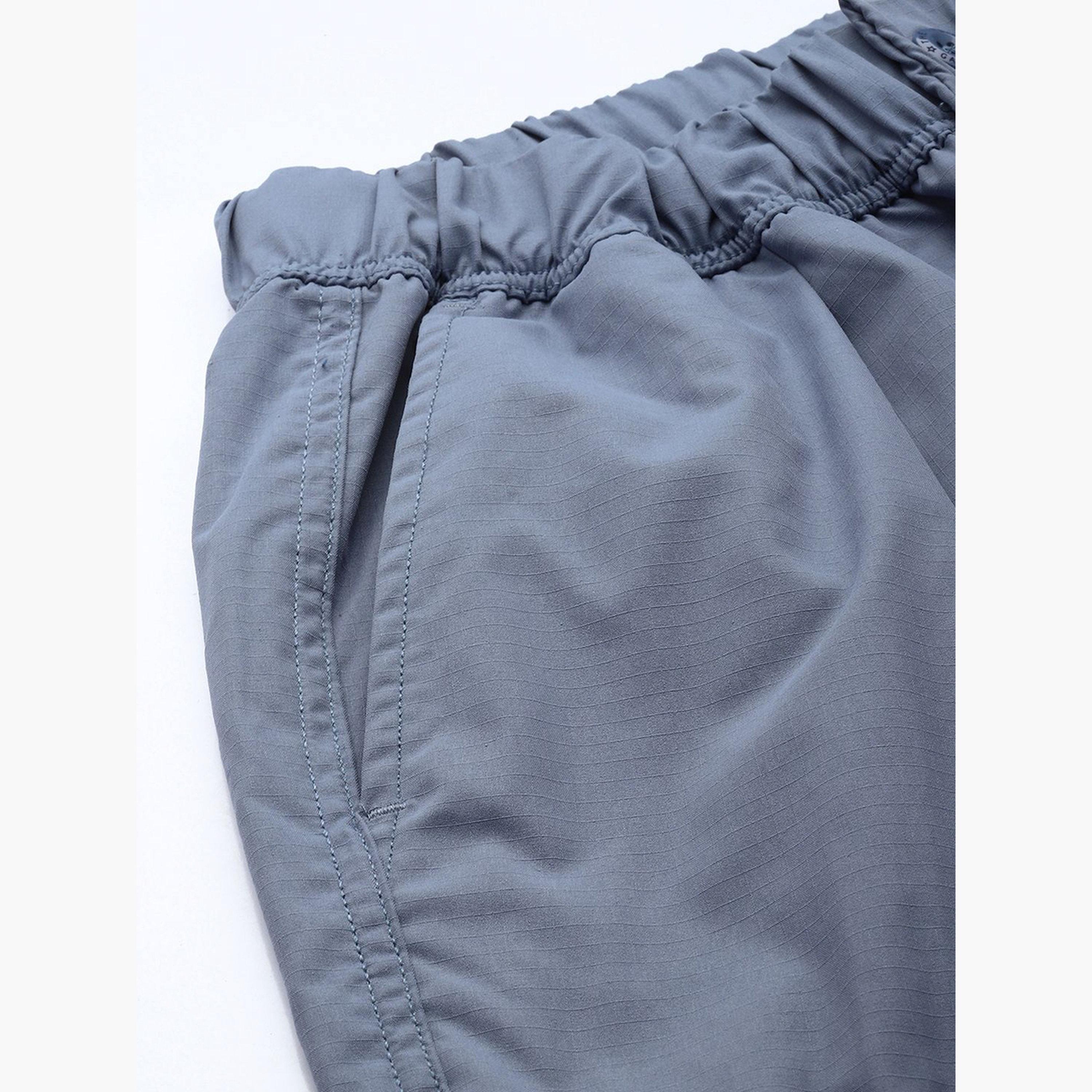 ذا انديان كراج كو × ستايلي - بنطال كارغو رجالي مريح لون الأزرق-men-clothing-bottoms-trousersandchinos-trousers-image-5