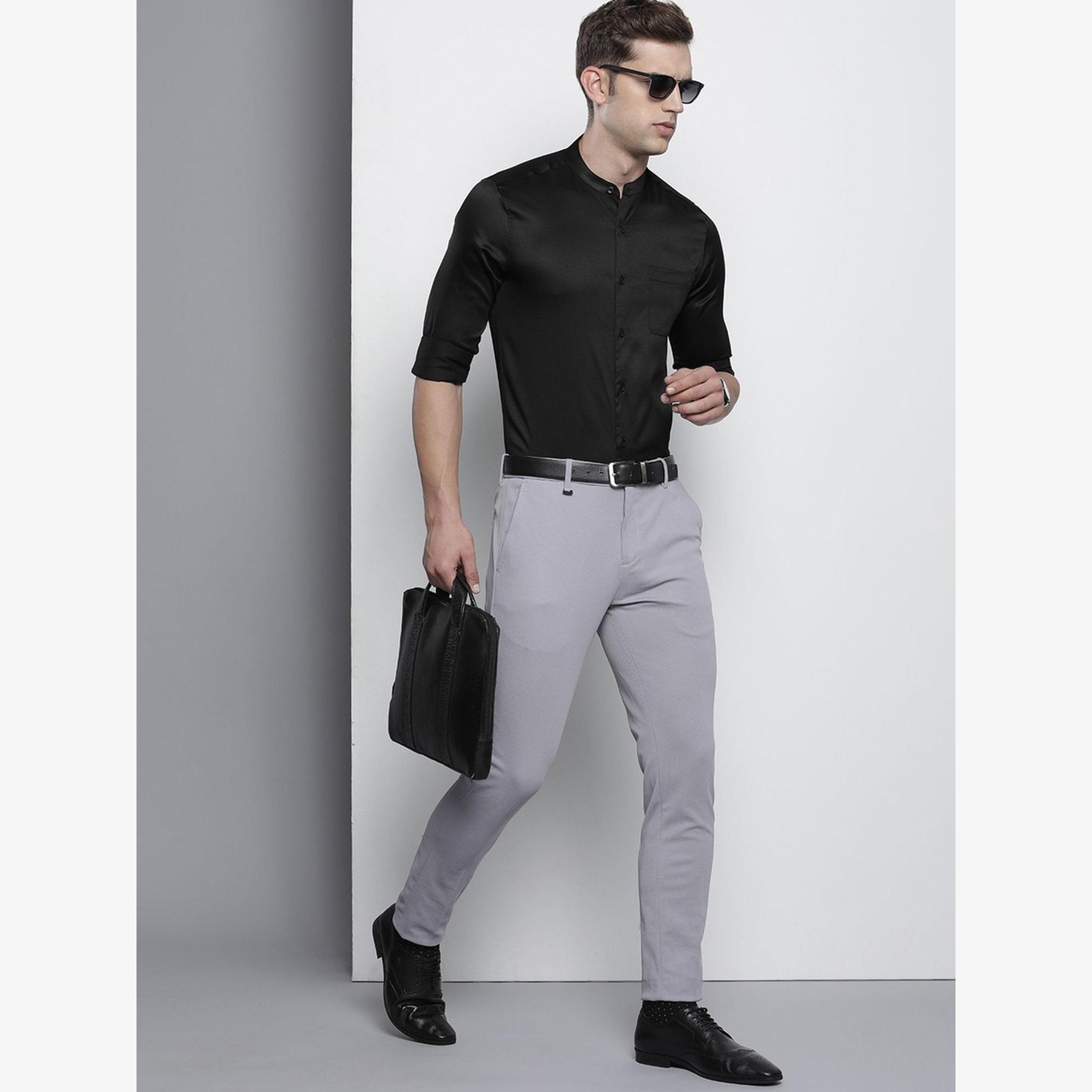 طقم قميص بأزرار وبنطلون-men-clothing-shirts-image-4