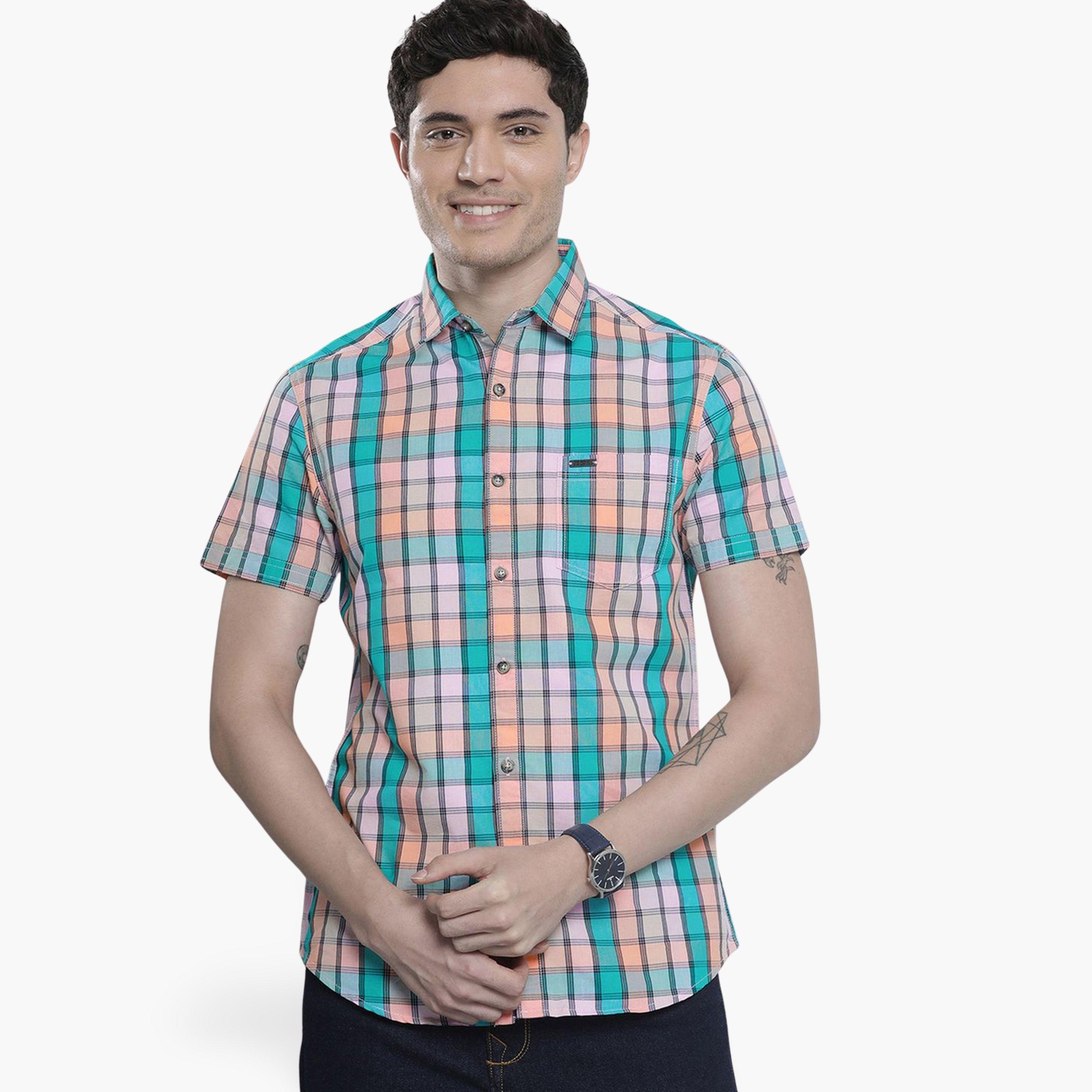 The Indian Garage Co X Styli Men Multi Slim Fit Casual Shirt-men-clothing-shirts-image-1