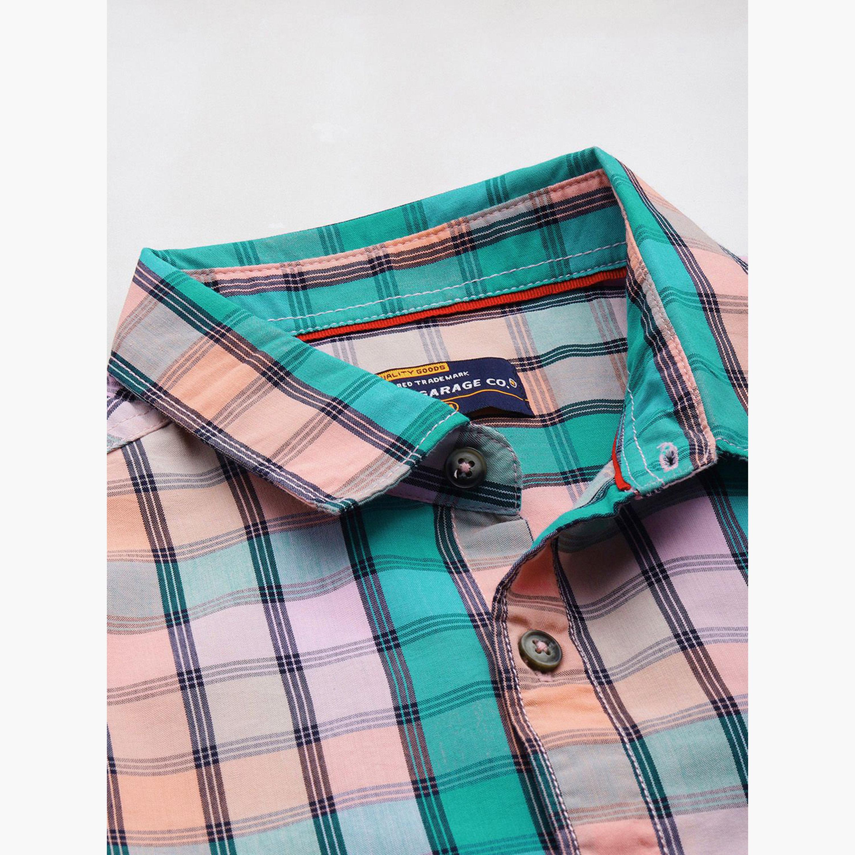 The Indian Garage Co X Styli Men Multi Slim Fit Casual Shirt-men-clothing-shirts-image-5