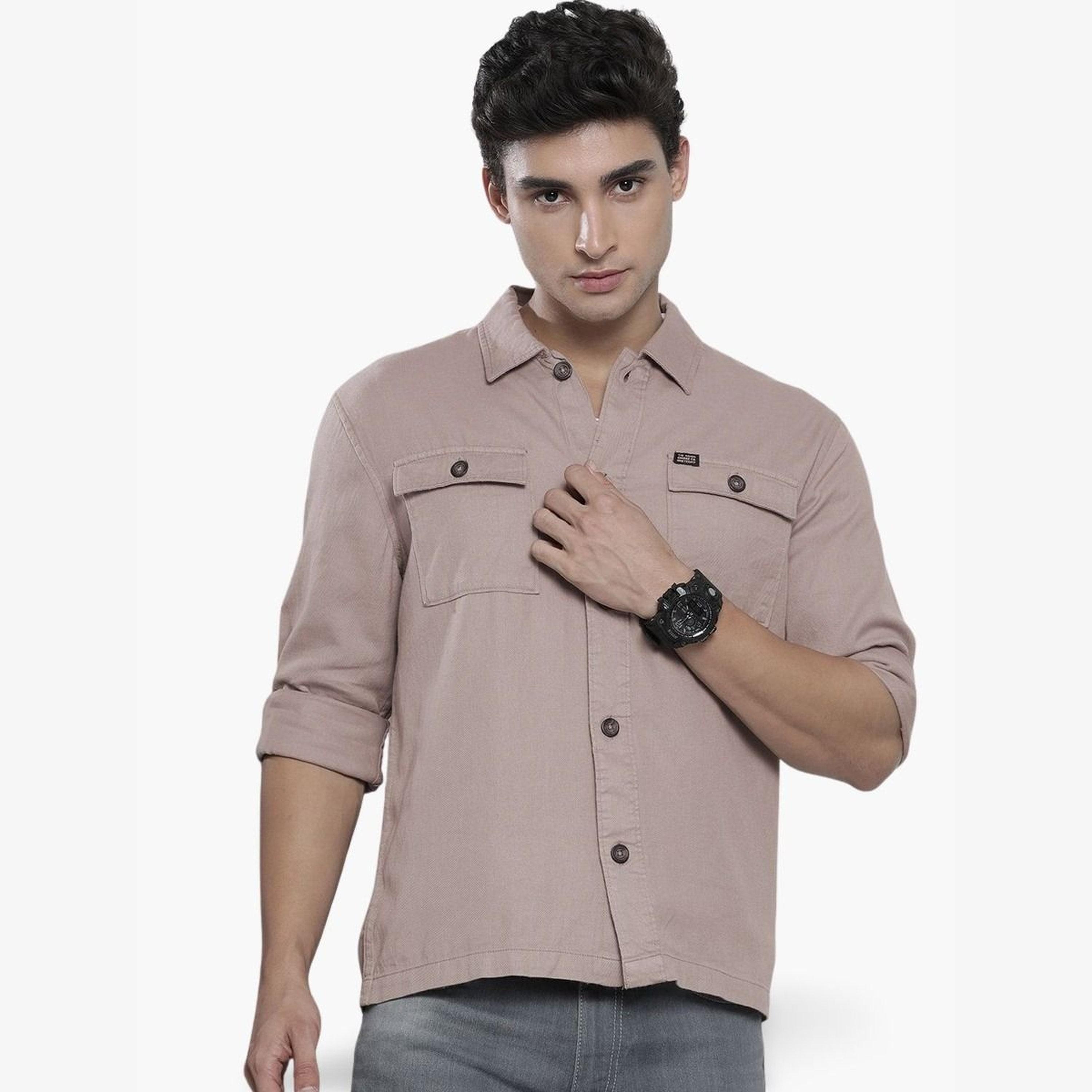 طقم قميص بأزرار وبنطلون-men-clothing-shirts-image-1