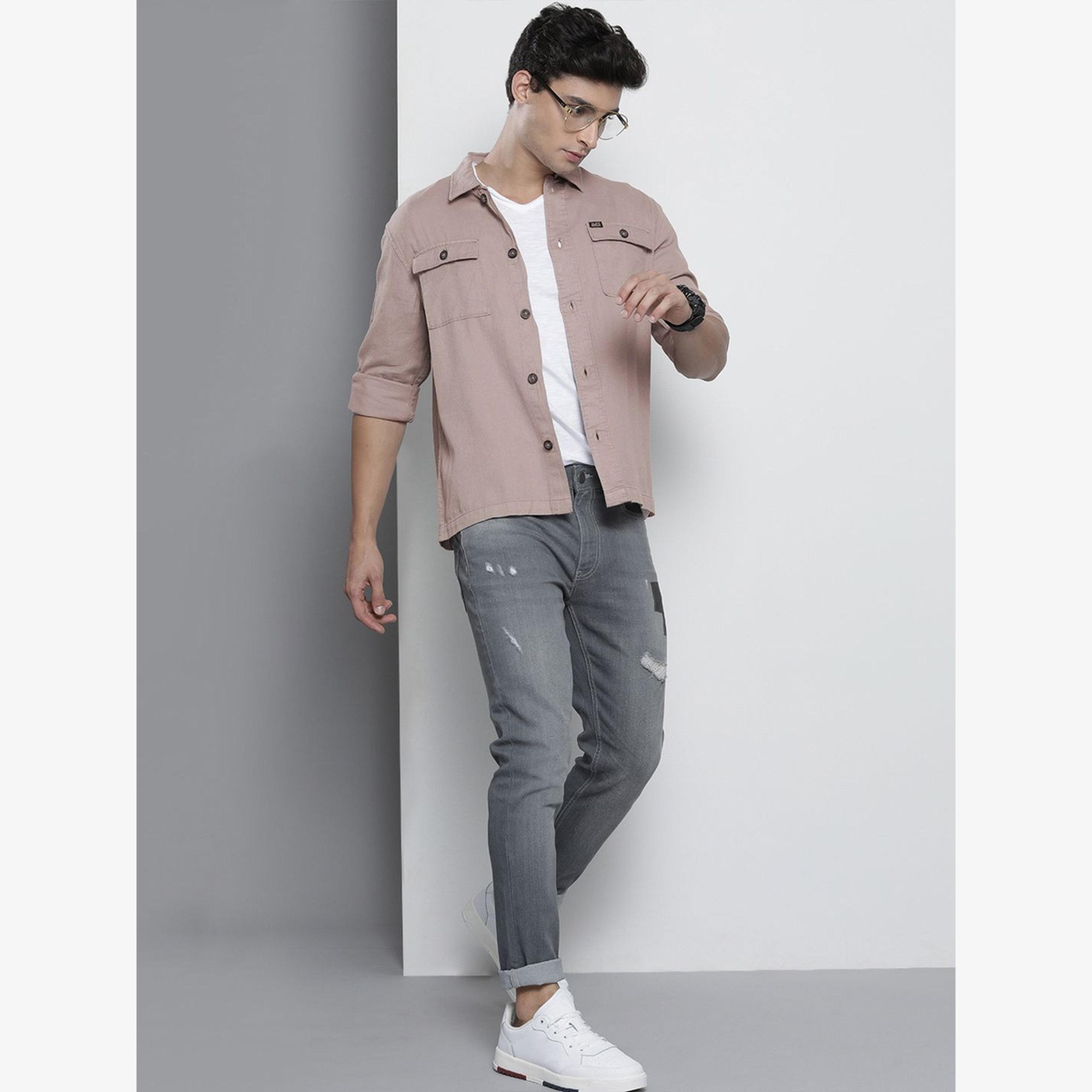 طقم قميص بأزرار وبنطلون-men-clothing-shirts-image-4