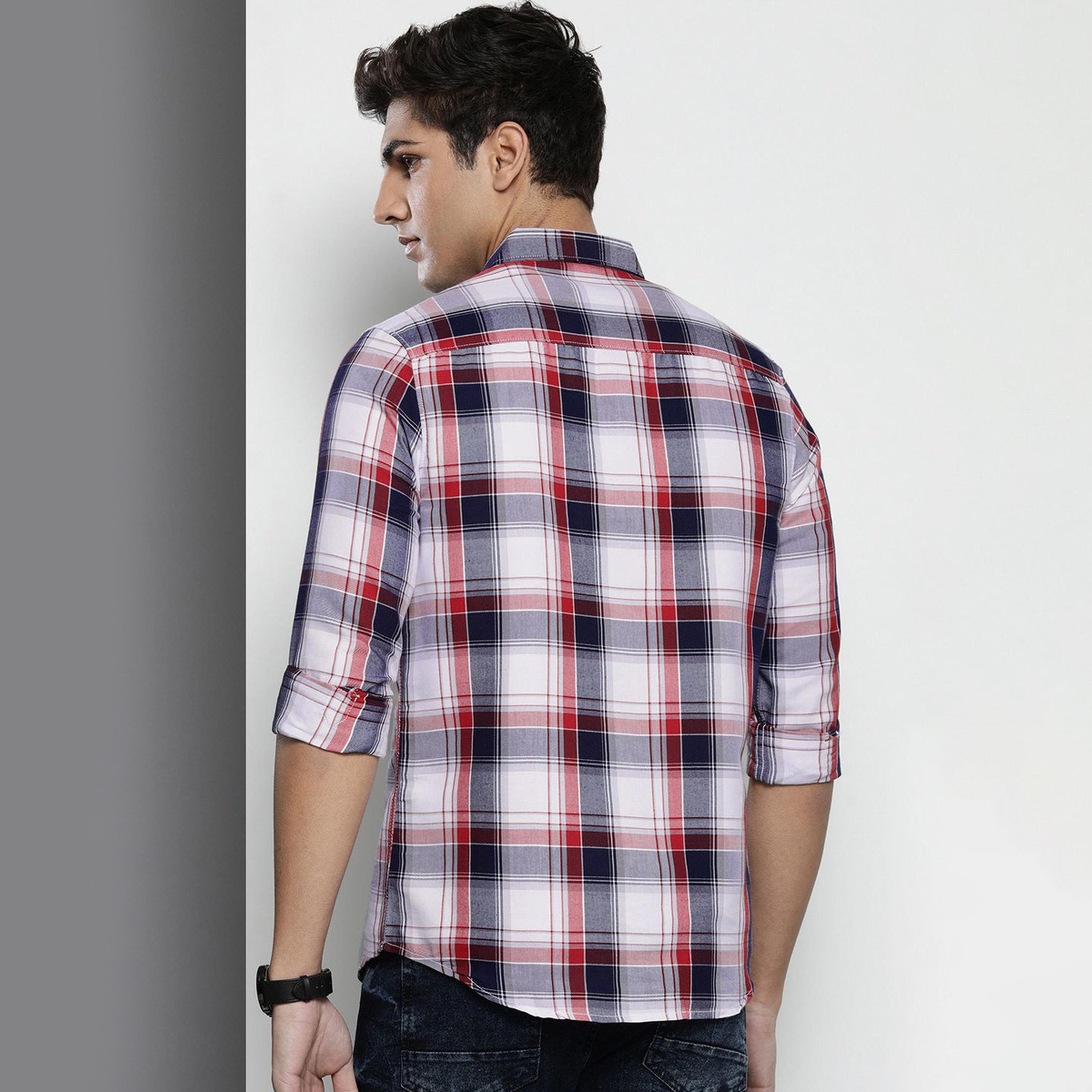 The Indian Garage Co X Styli Men Multi Checked Regular Fit Shirt-men-clothing-shirts-image-6
